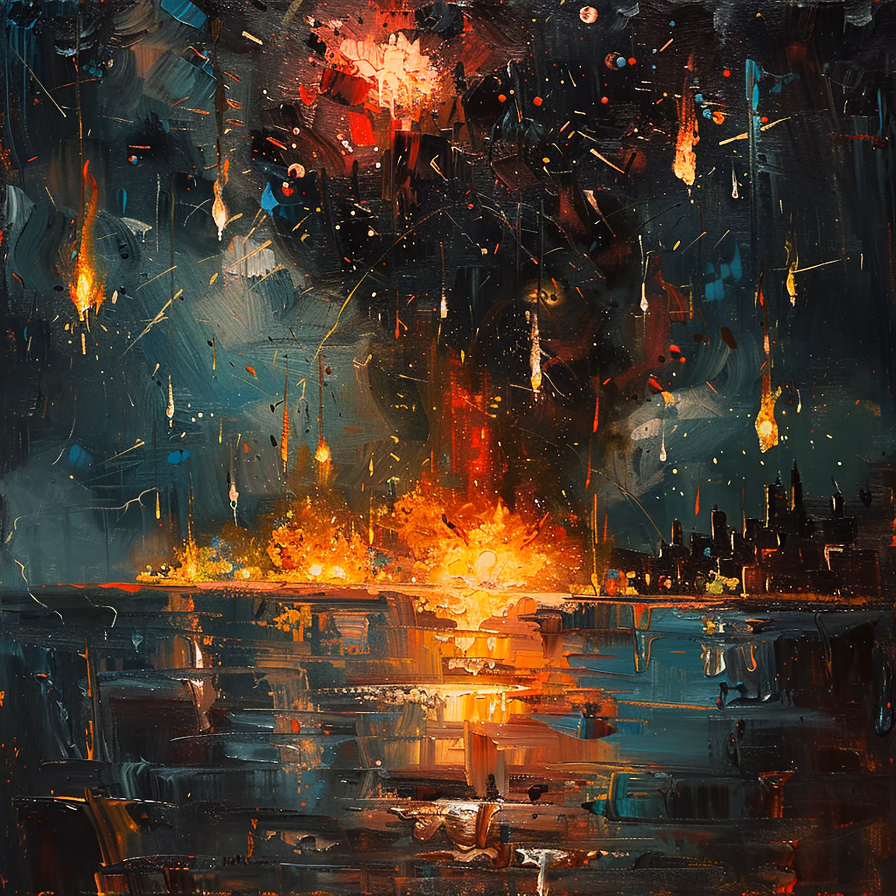 Collection: City on fire