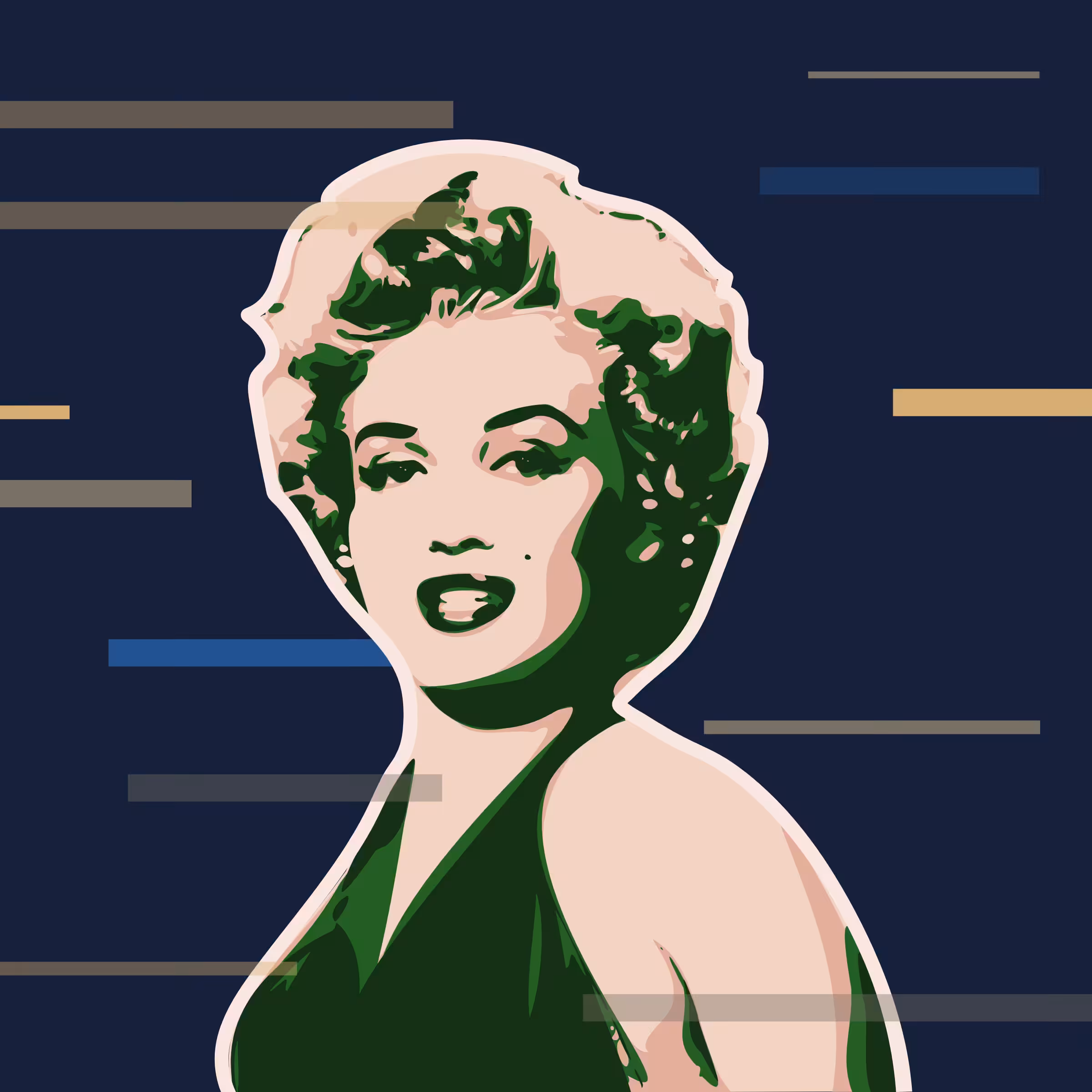 Modern Muse: Marilyn Monroe x Zeblocks #224
