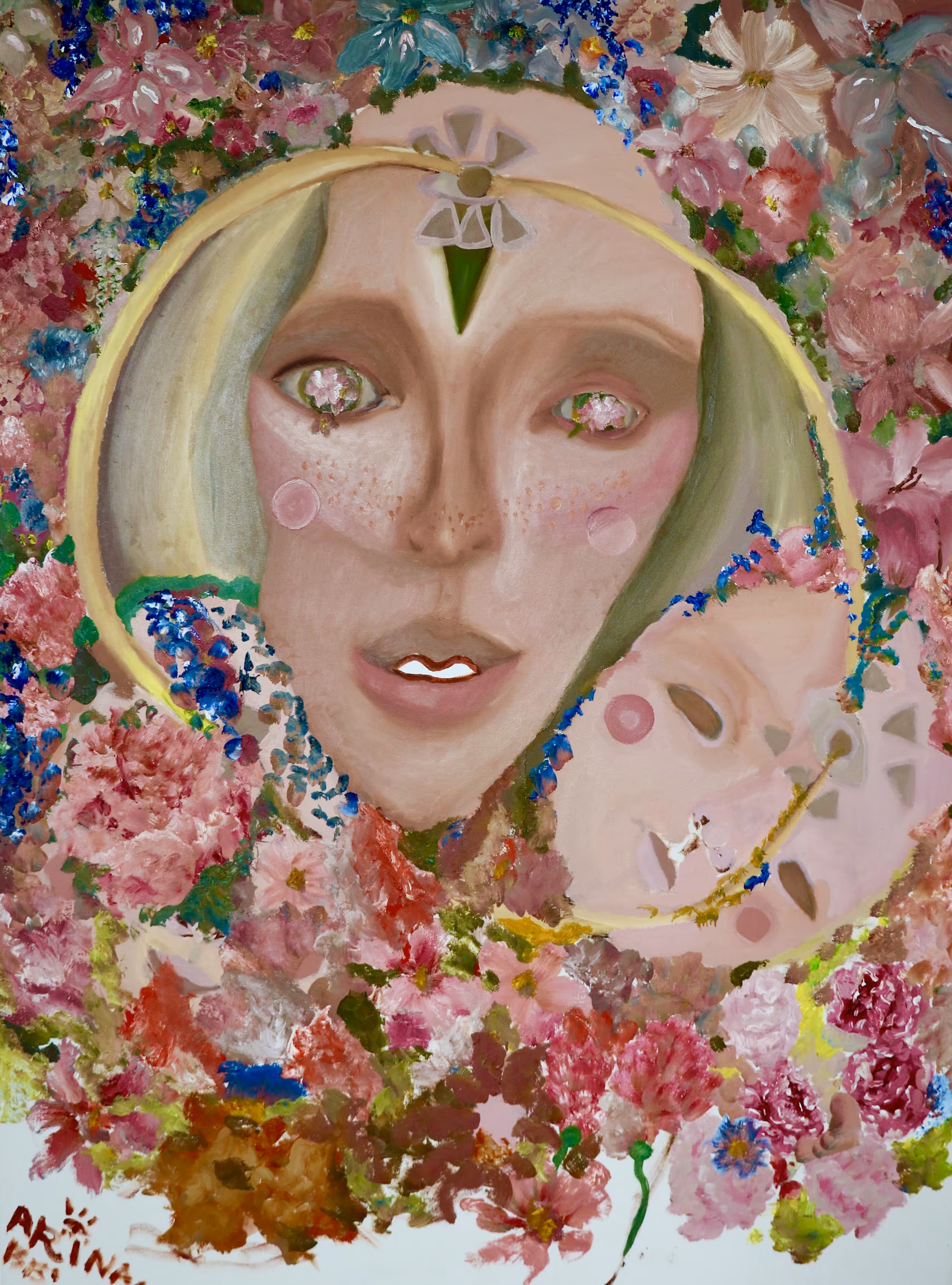 ManManLaiZzz #96 "Mother and a child"