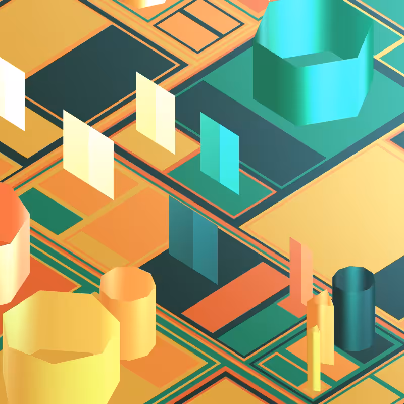 Geometric city #51