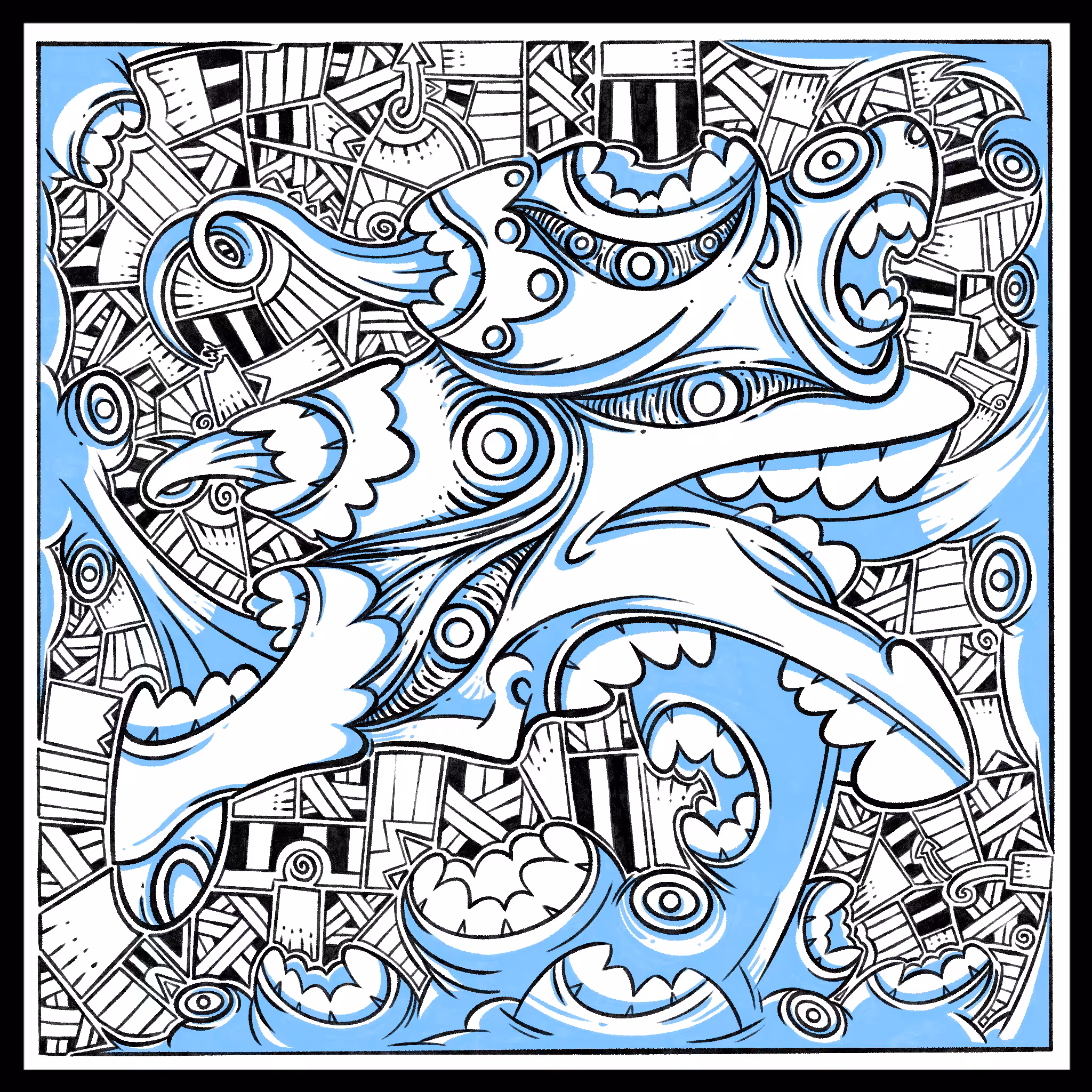 Creature 080 Lineart