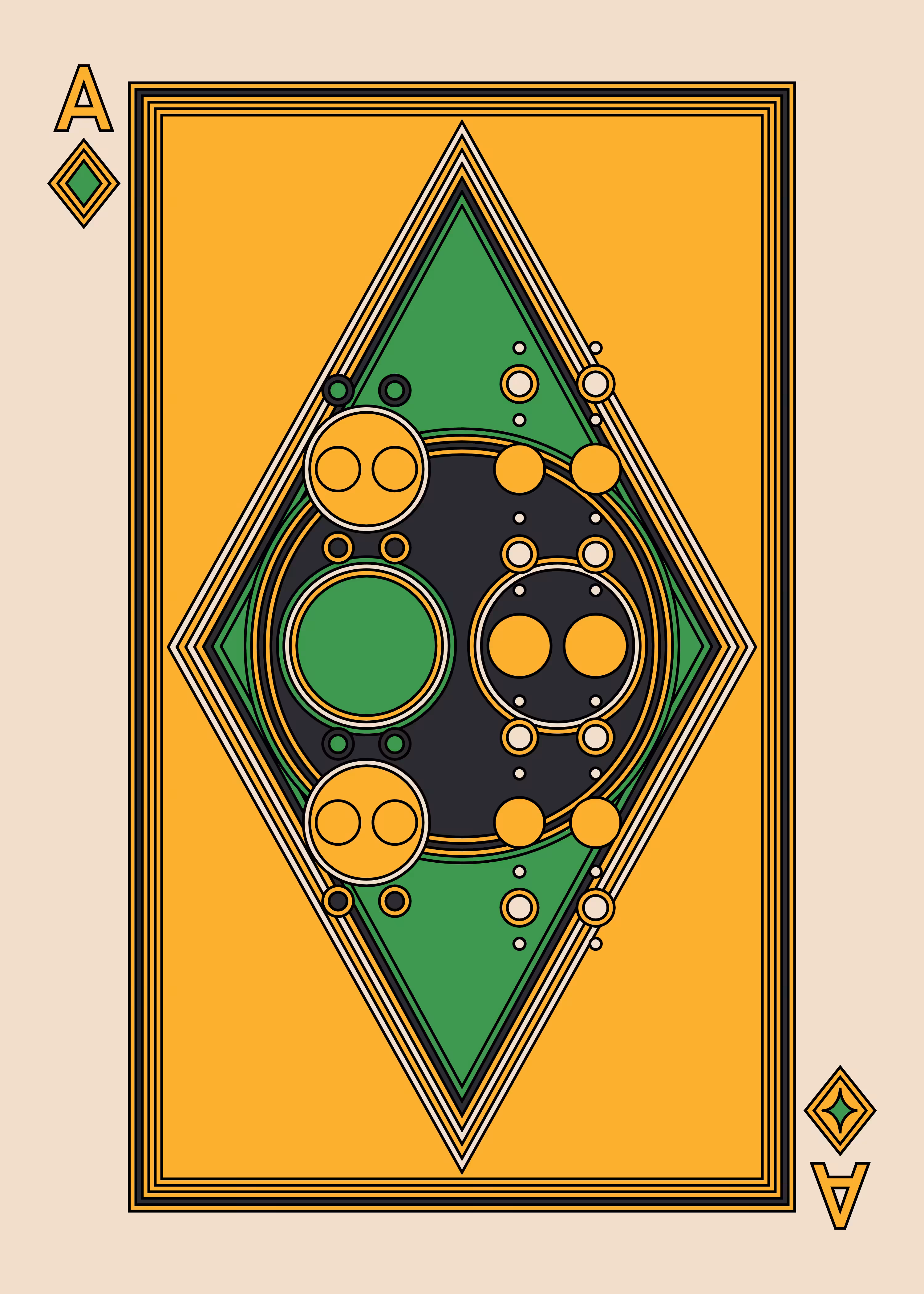 Ace of Diamonds Dark