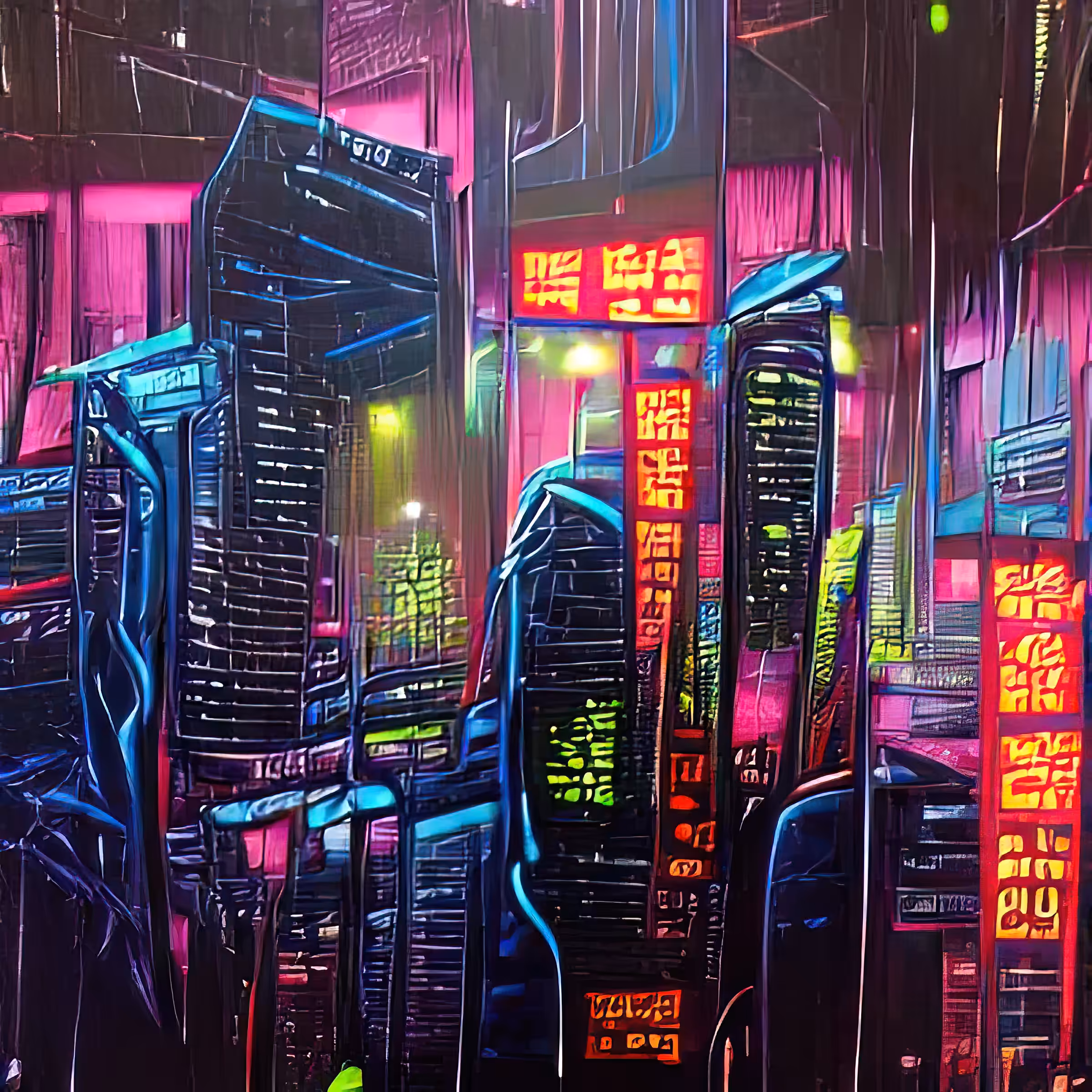 cyberpunk city neon night cityscape IjKPwkLNo34vR3WwCO60