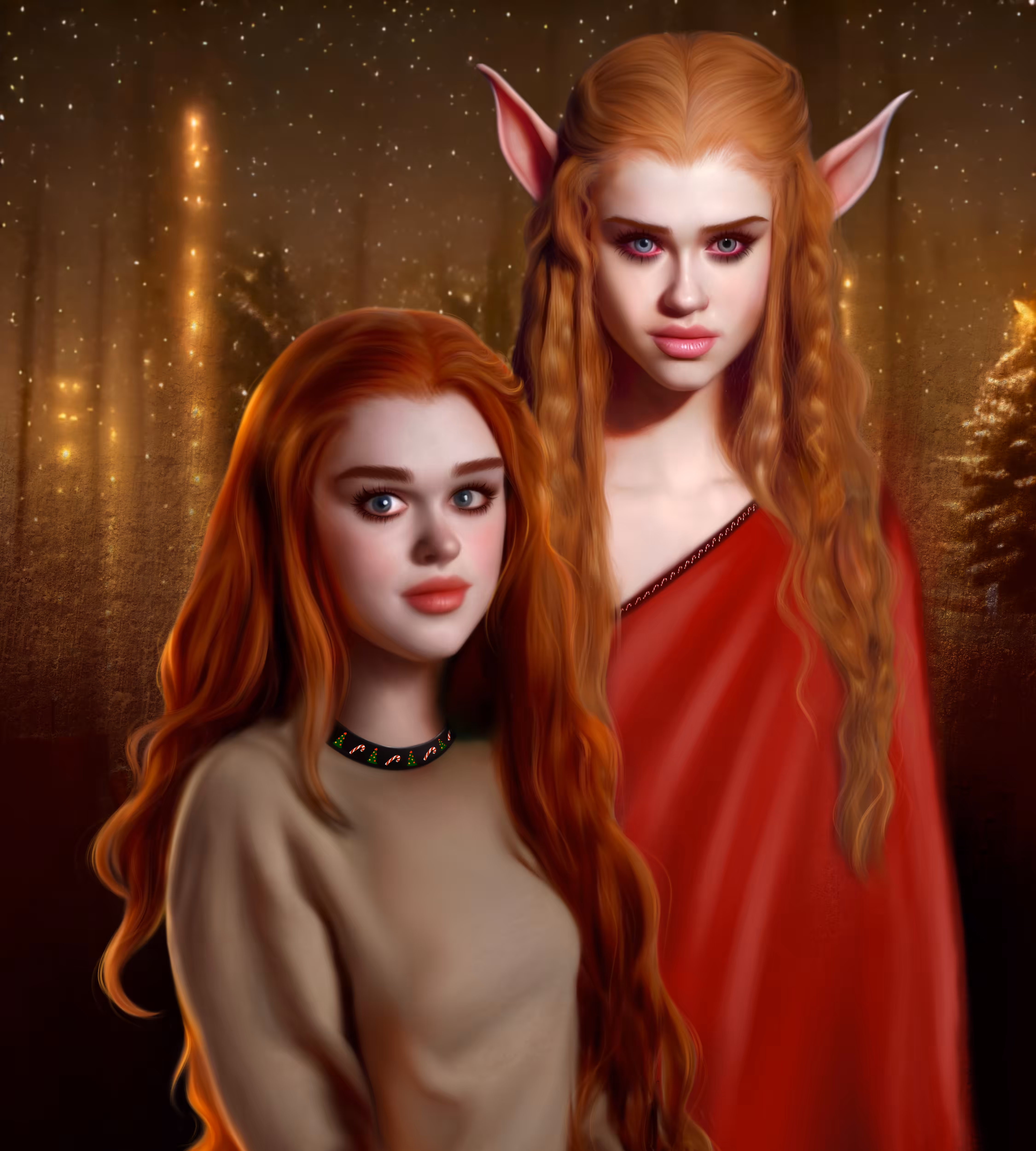Christmas Night: Sister Elves