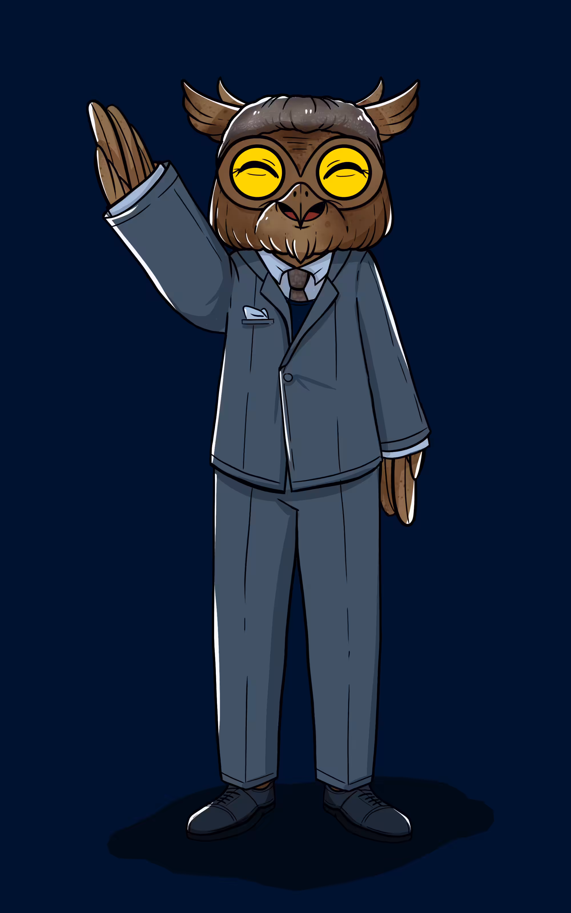 OWL TOWN #024 Nelson Mandela ( LEGENDARY citizen) 