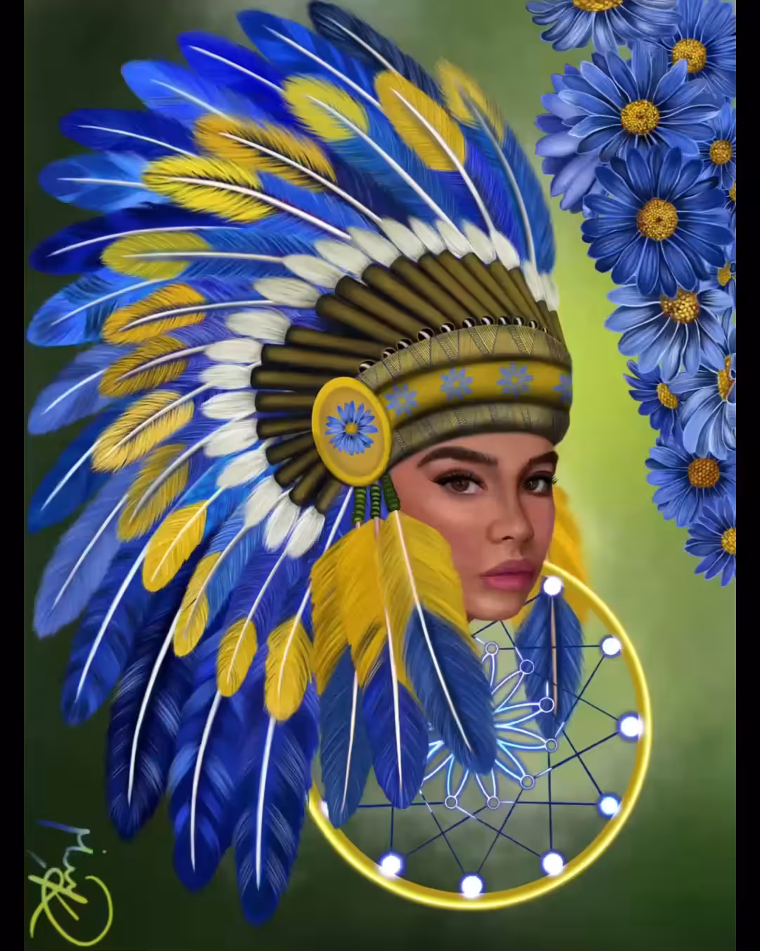 Daughter of Blue Felicia Plains