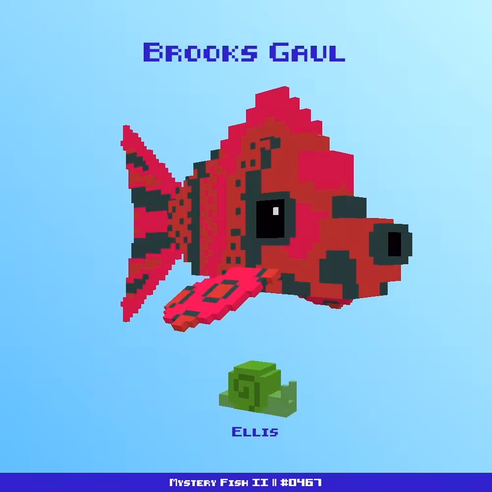 Brooks Gaul :: Mystery Fish 0467/1000