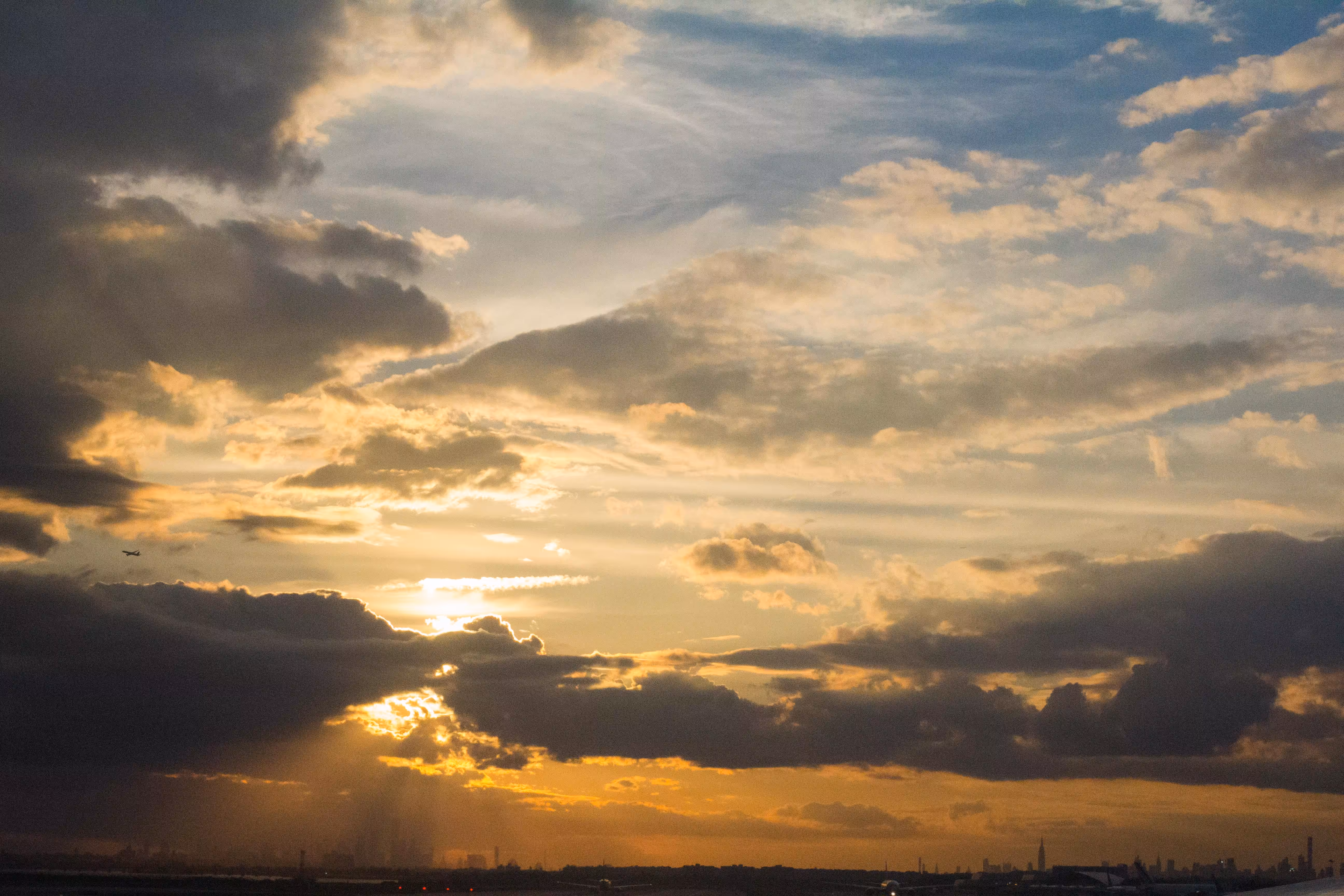 EWR sunset