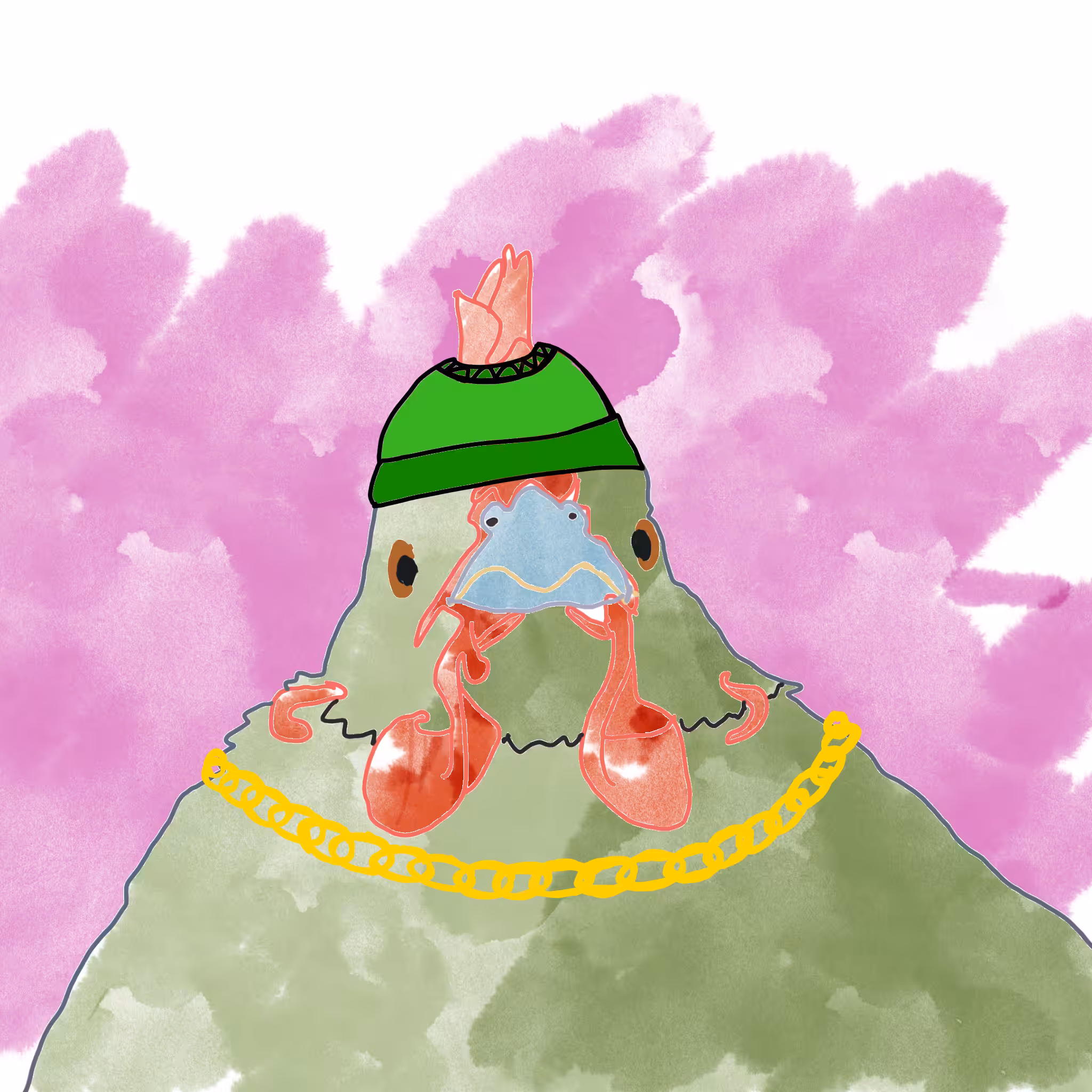 Feathery Friend #80