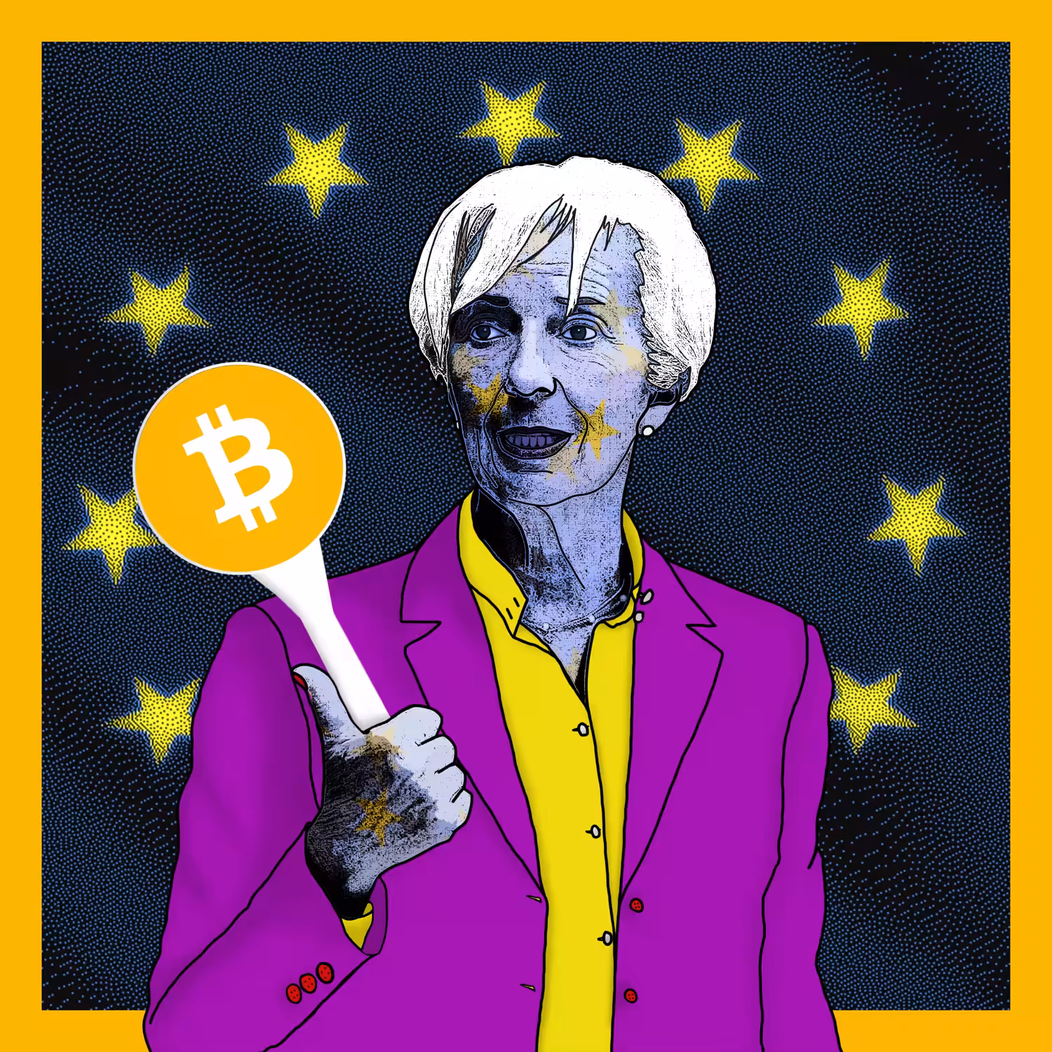 Merde, ce n'est pas le ₿ de la Banque ?