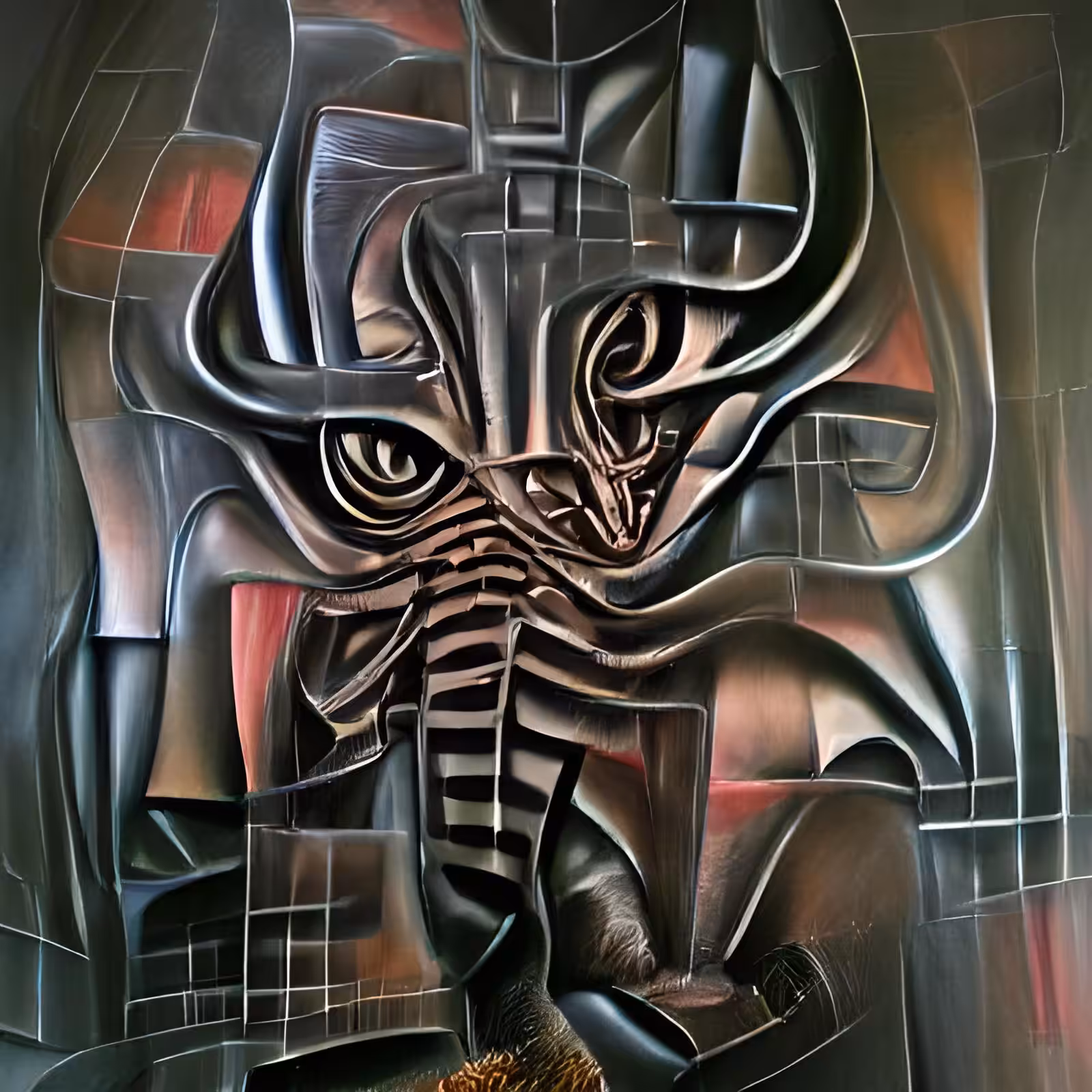 Cubist imps #48