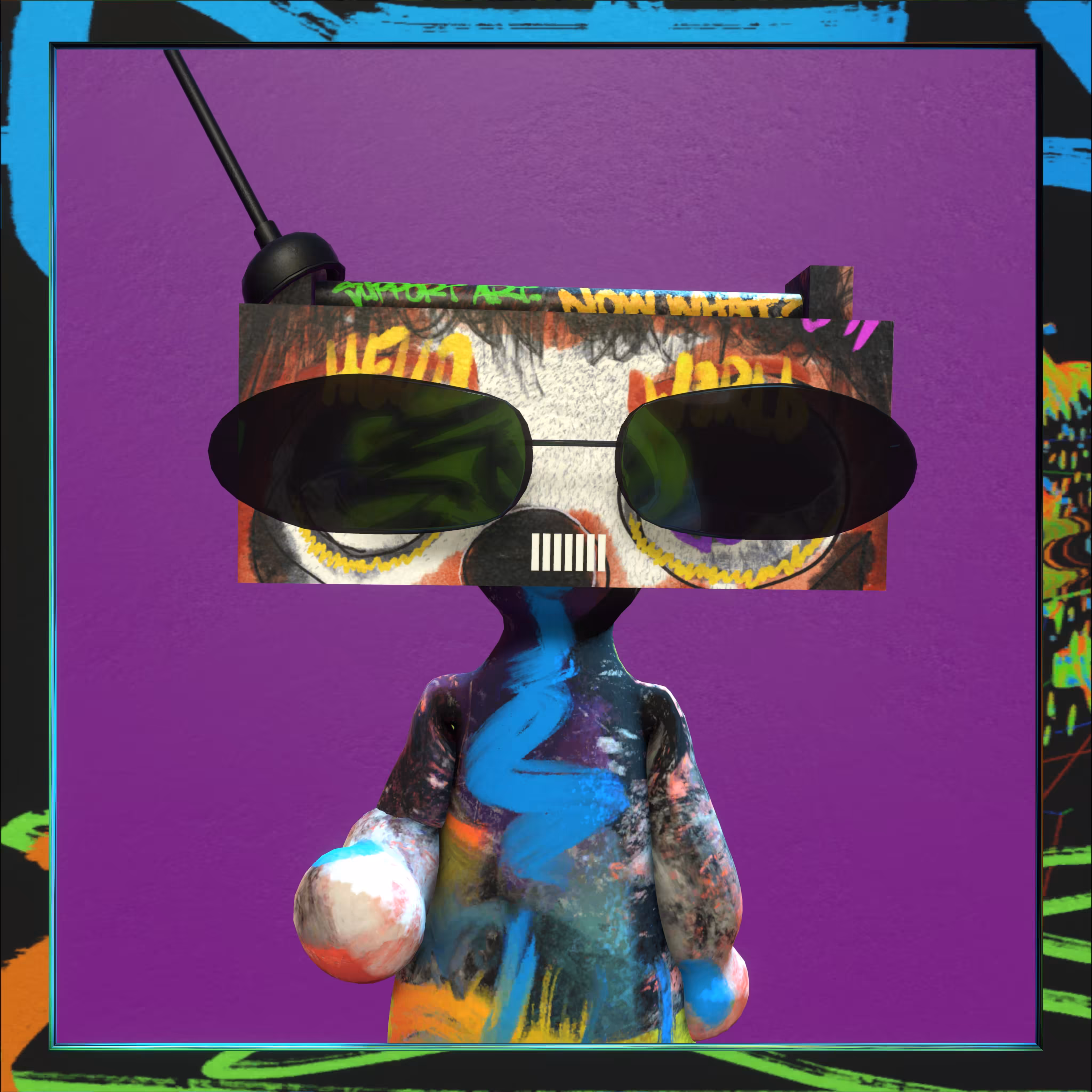 Boomboxhead #308