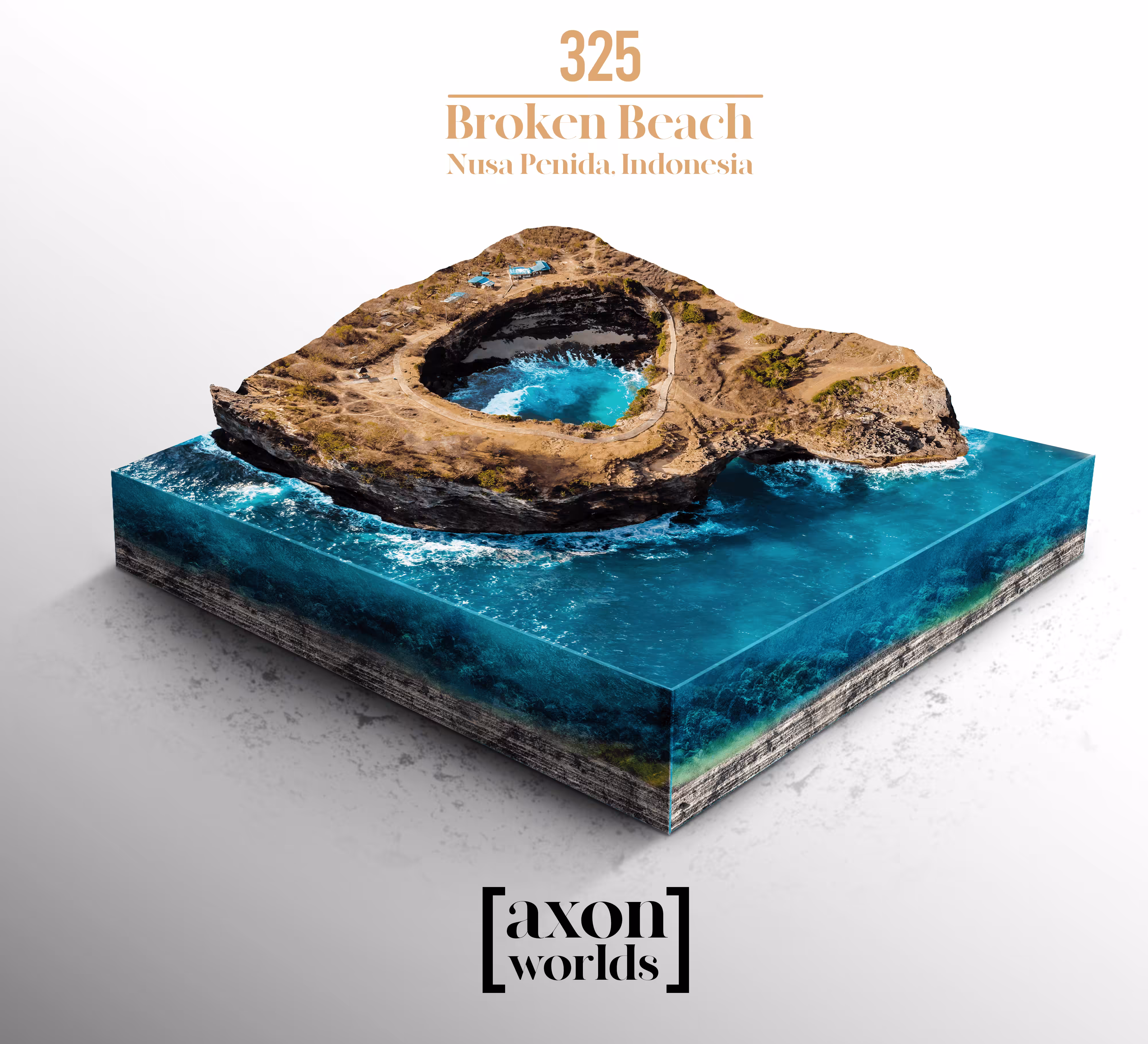 AXON WORLD | 325/1423 | BROKEN BEACH | NUSA PENIDA | INDONESIA | MICRO WORLD
