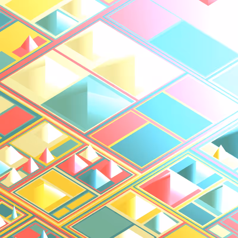 Geometric city #85