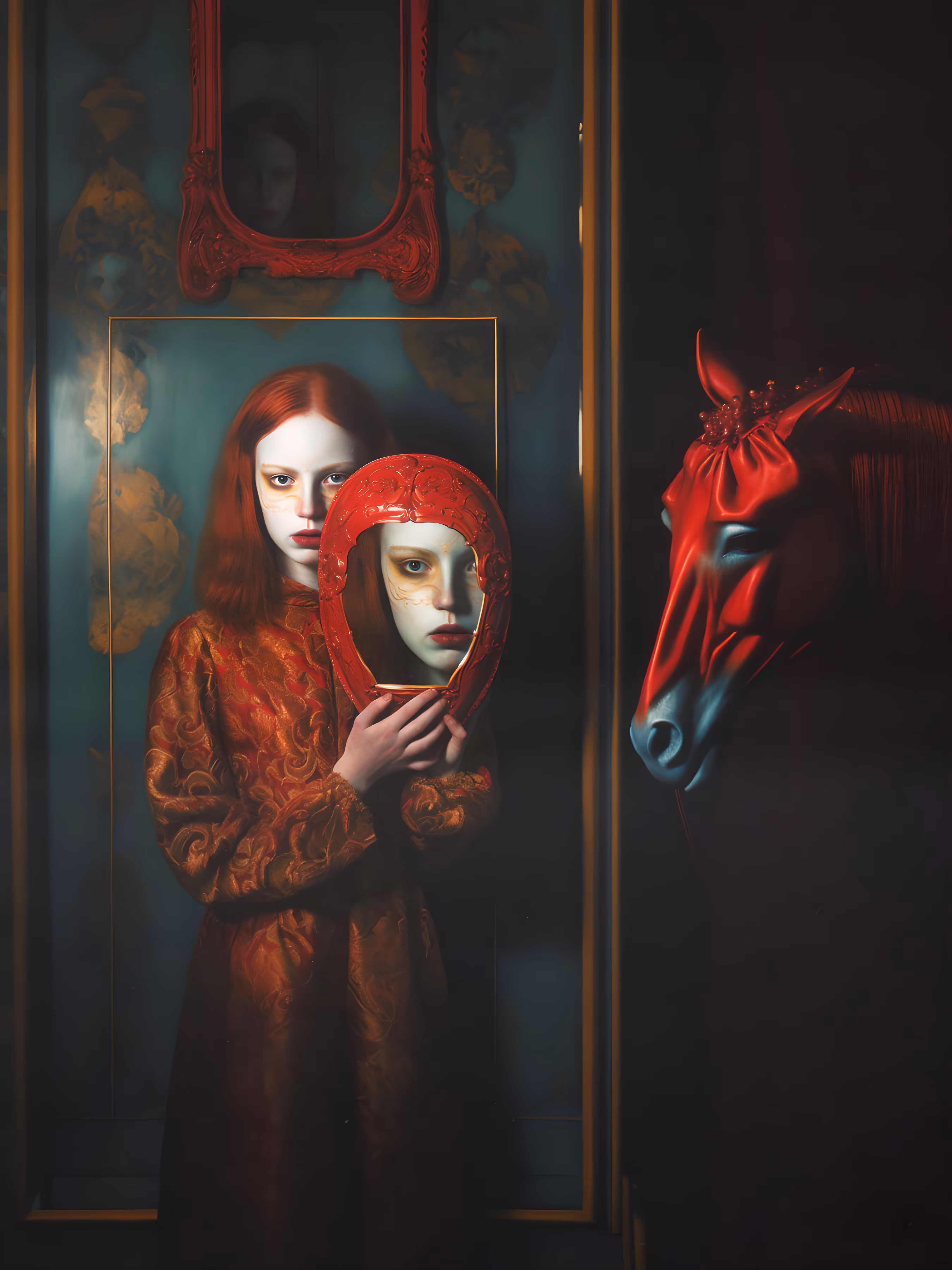 The mirror pointed at you