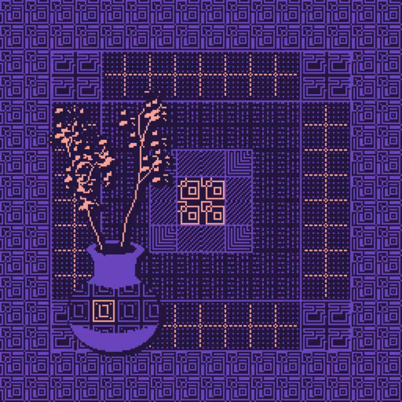 Purple Vases #16