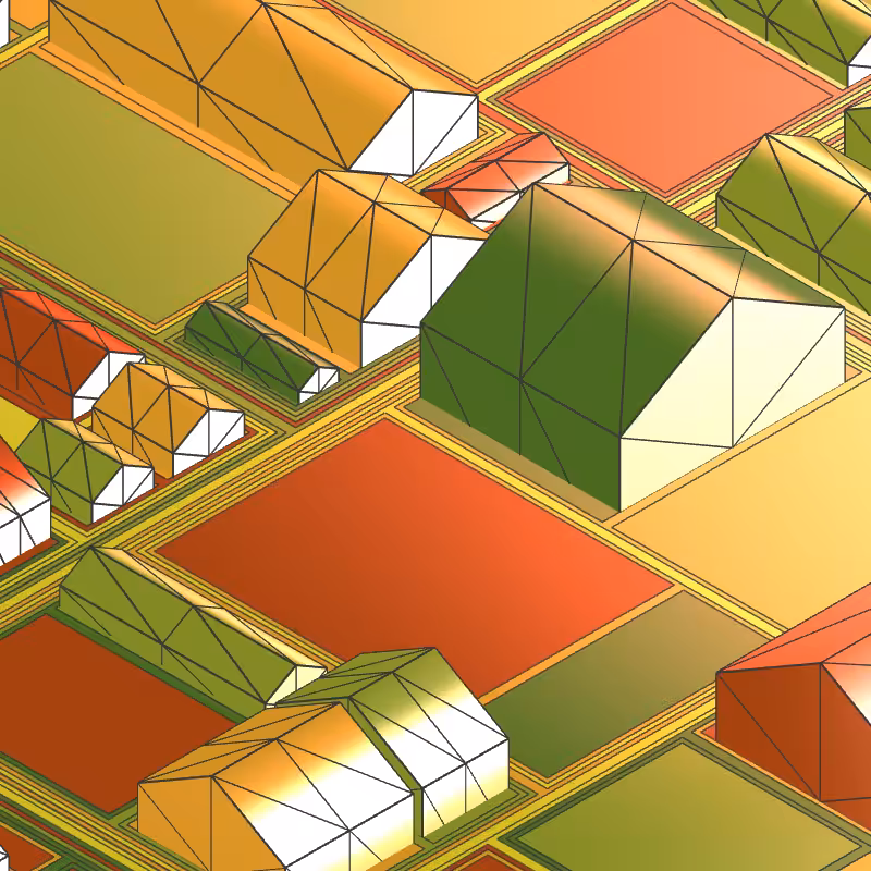 Geometric city #189