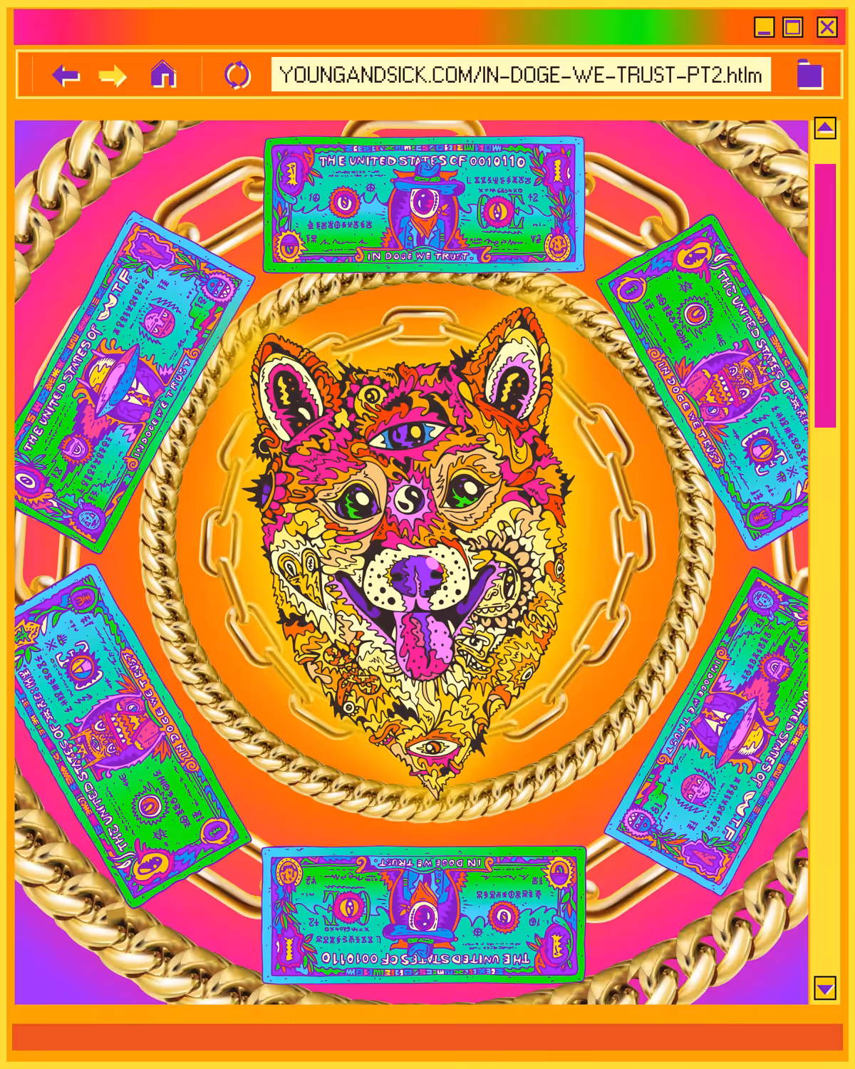 IN DOGE WE TRUST (REPRISE) by Young & Sick