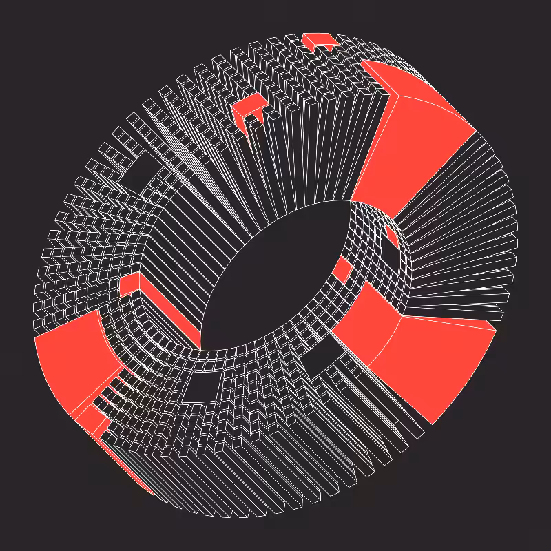 Ex Mobius (Neon Red) #13