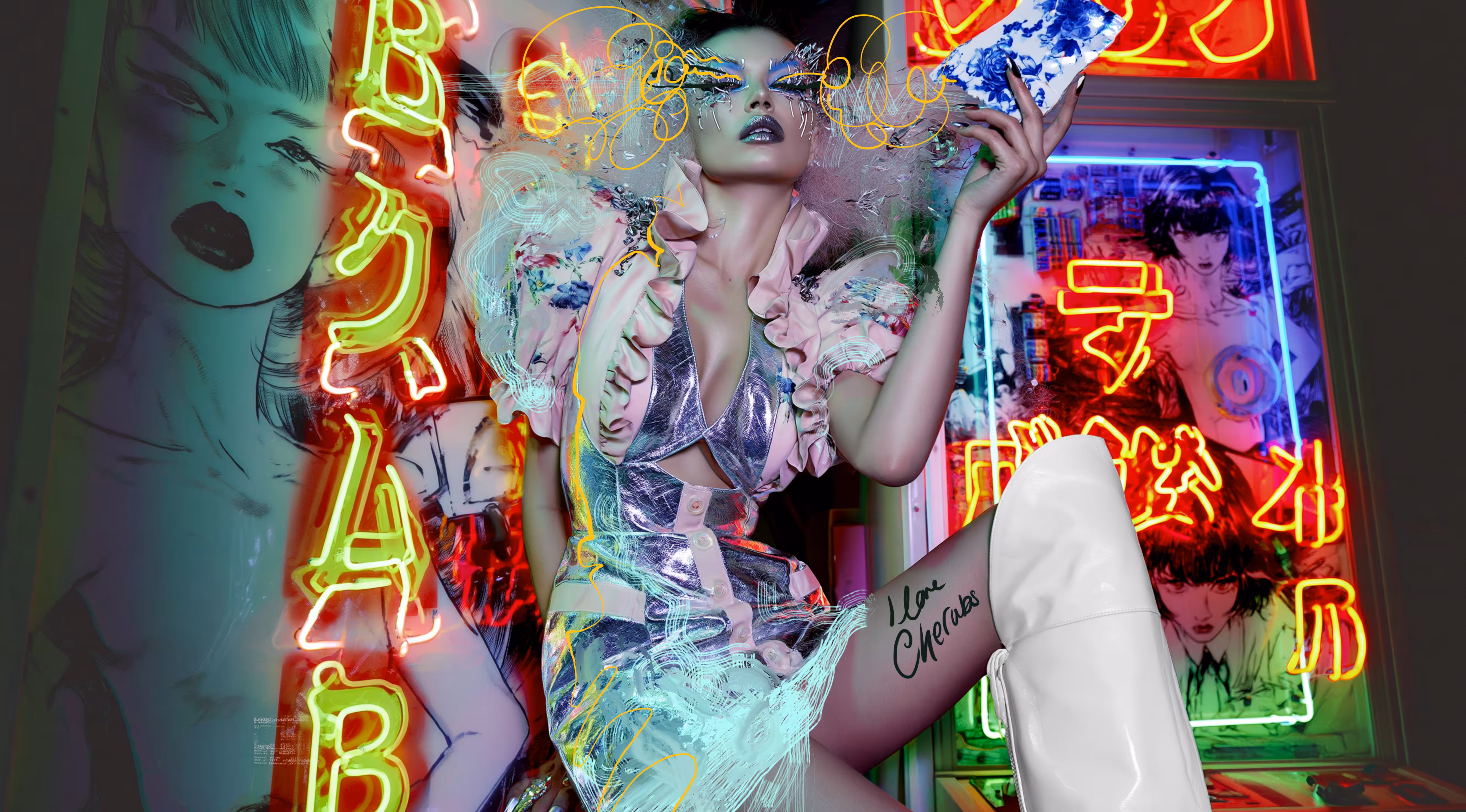 THE MANGA MACHINE - PORCELAIN ANDROIDS: I Heart Cherubs — Transformation