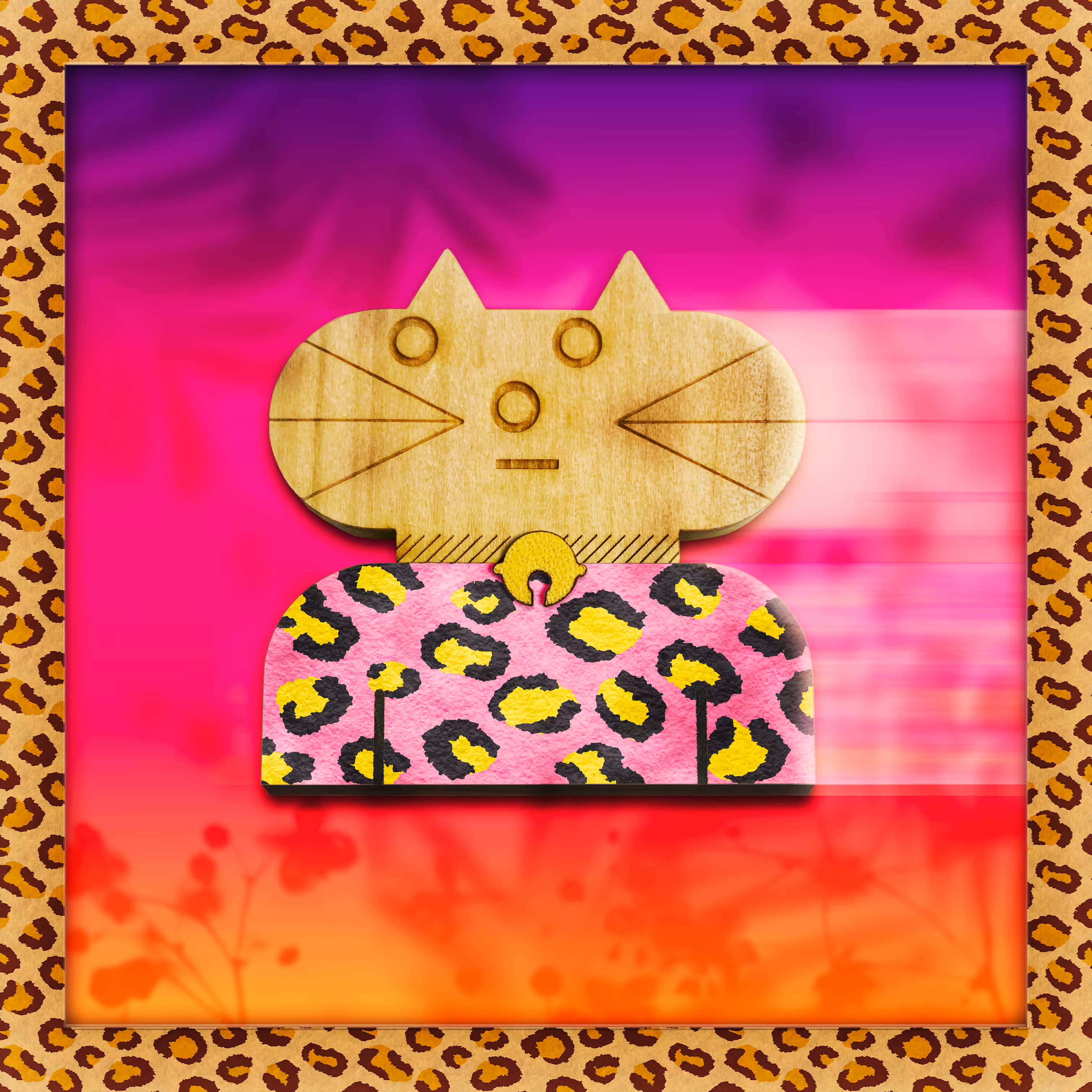 Pattern cat #007_leopard
