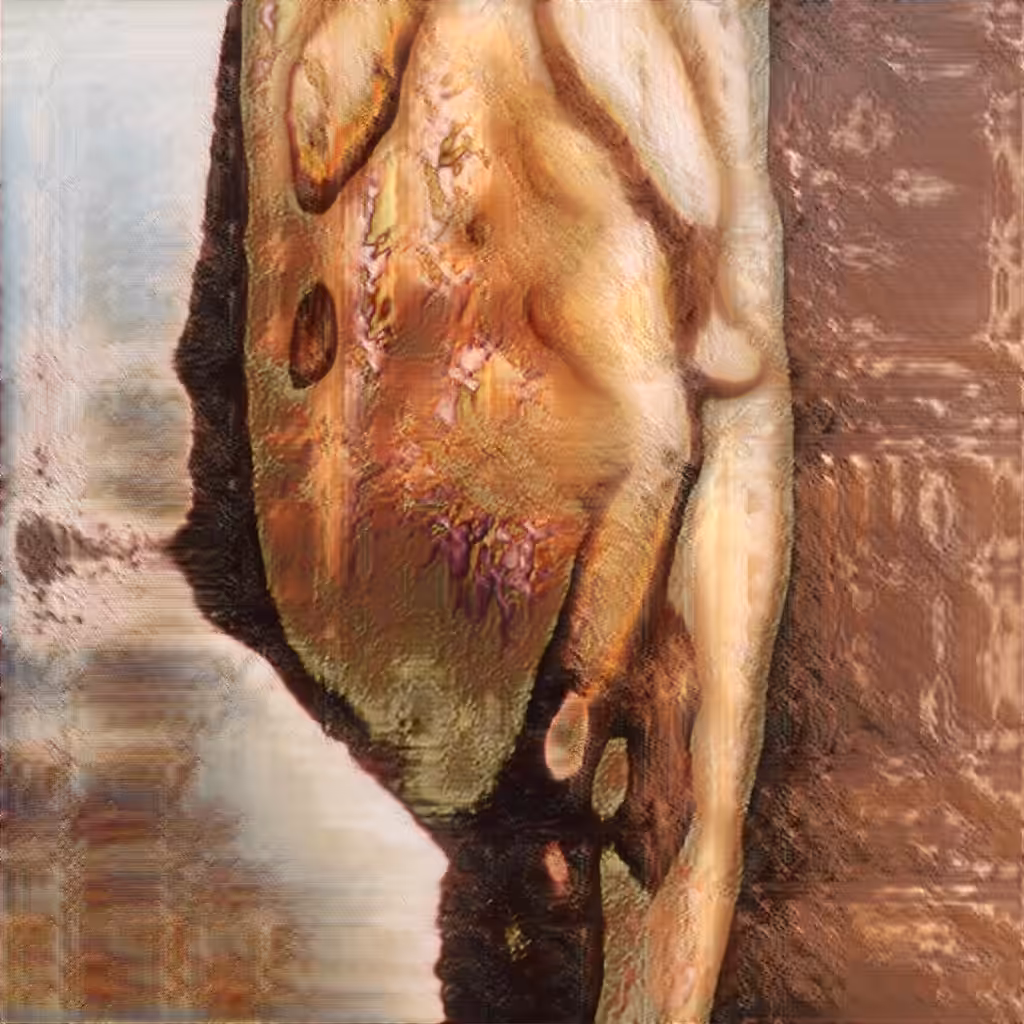 AI Generated Nude Portrait #7 Frame #185