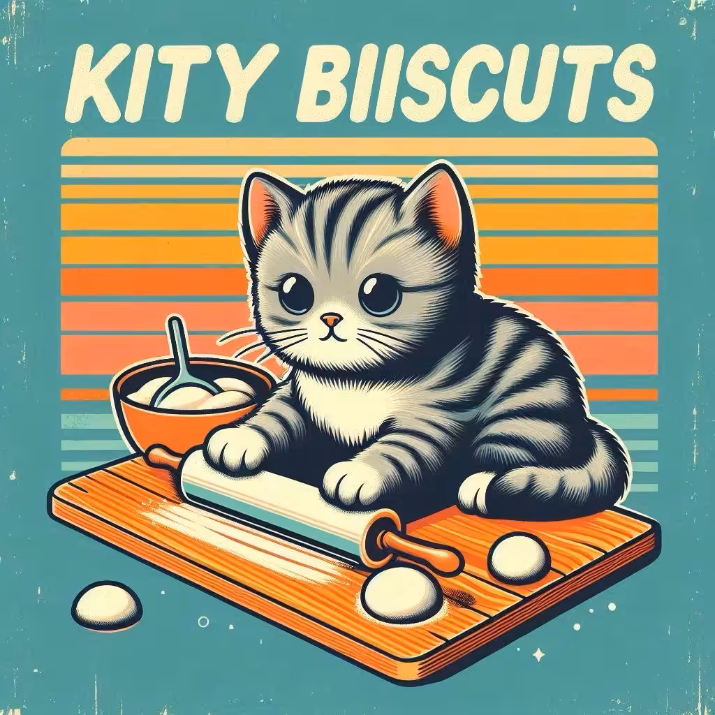 The Happy Valley: Kitty biscuit 😍 