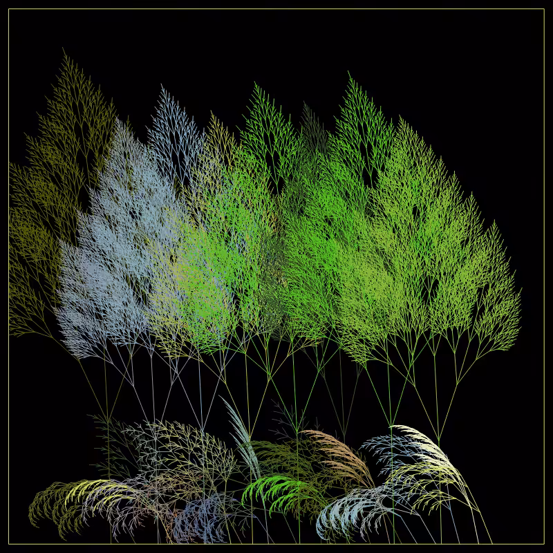 Fractal Forest #64