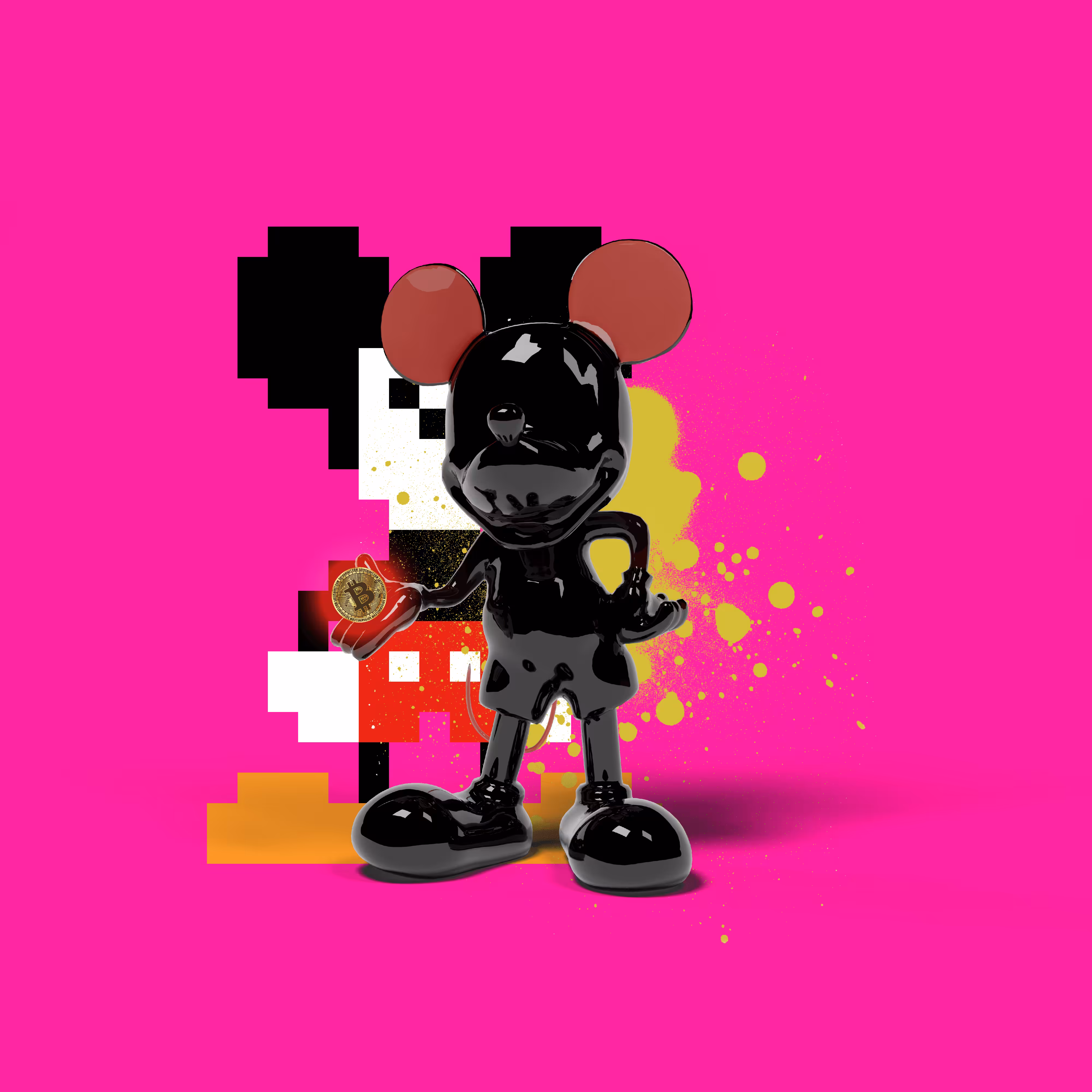 3D Crypto Mickey #13