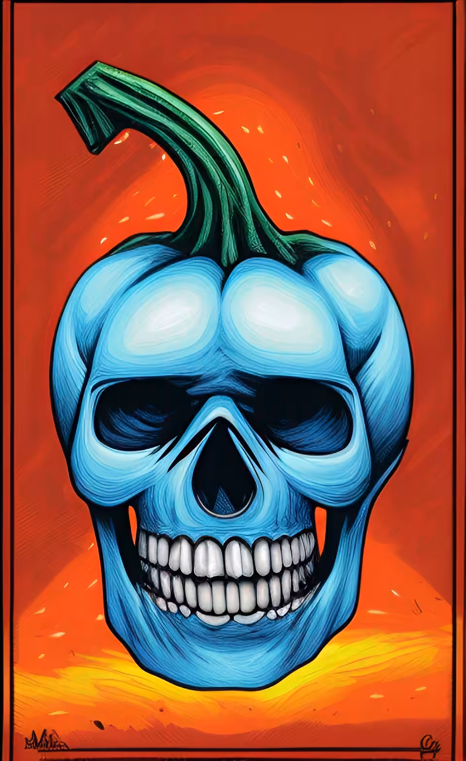 Capsicum Skull