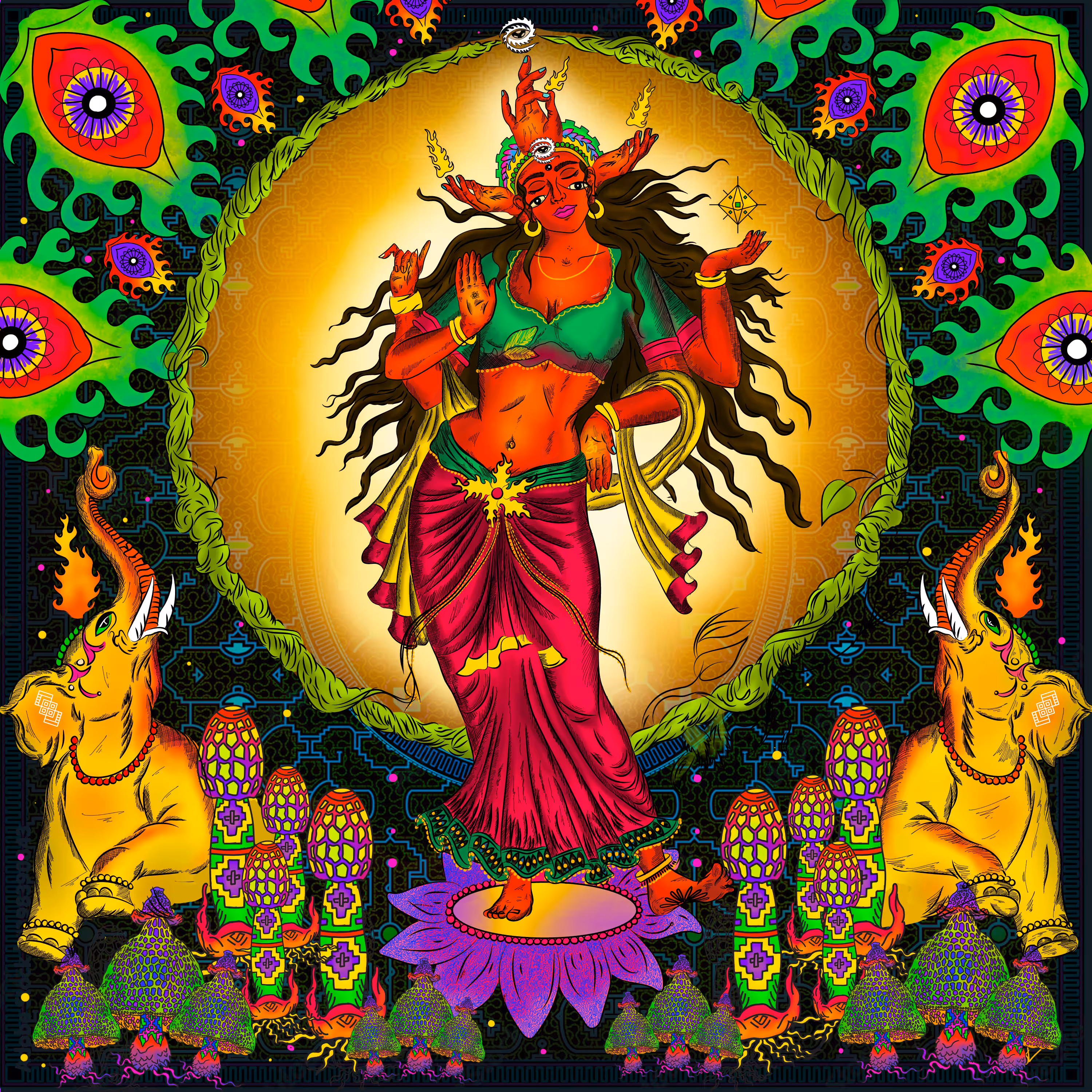 Psy-Maya: Laxmi on Shrooms 🍄