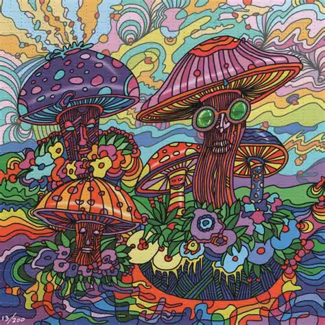 happy mashrooms