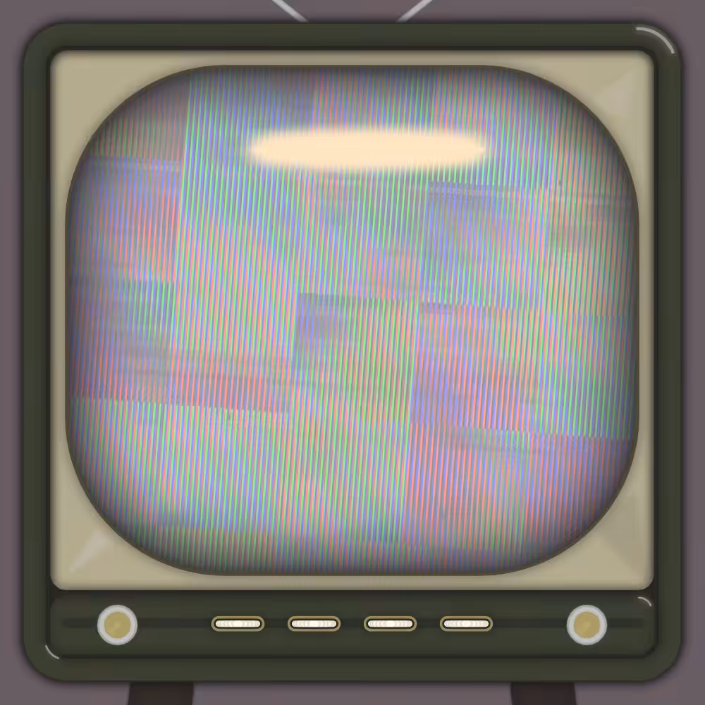 broken TV #9