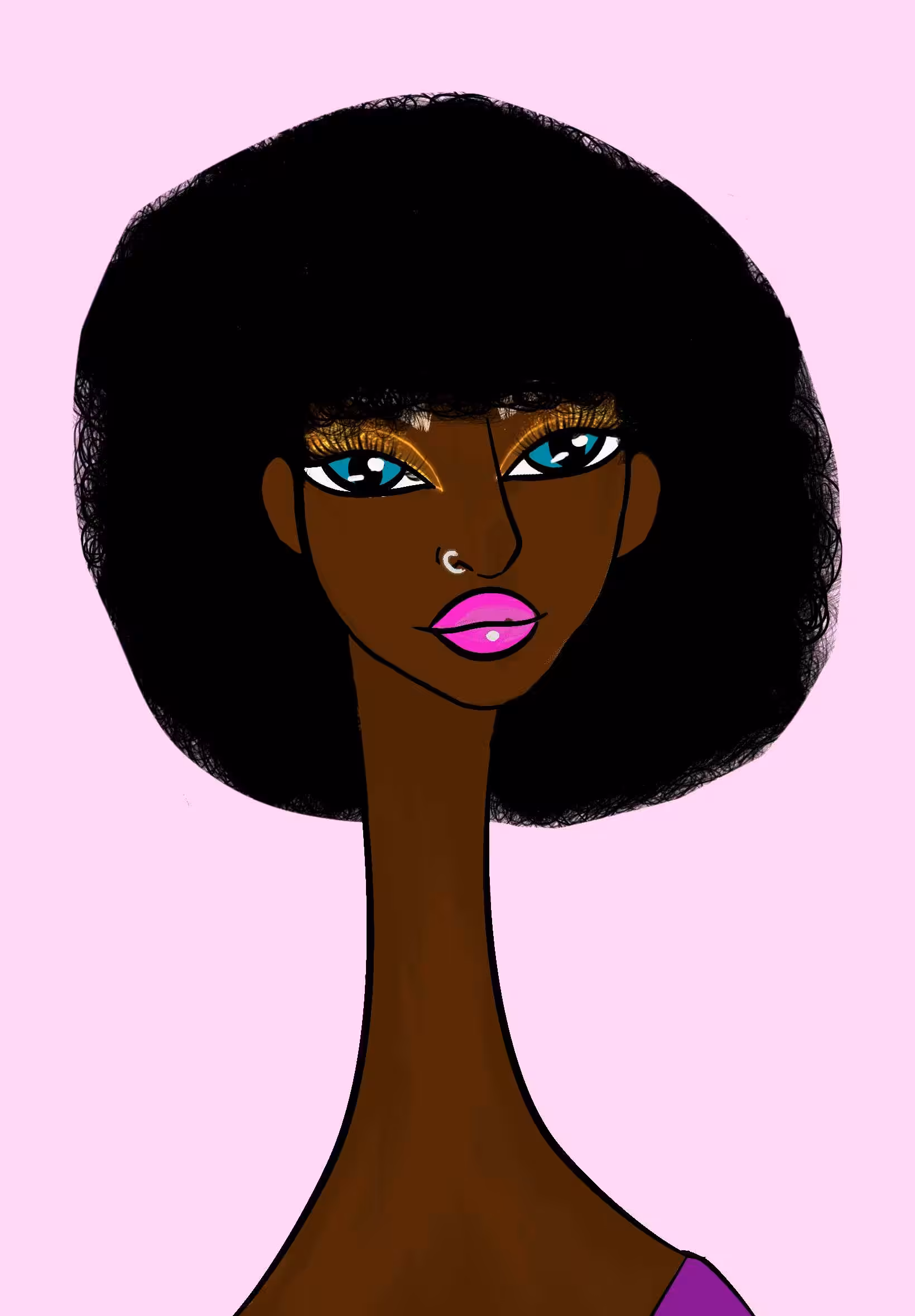 Long Neckie Ladies: Long Neckie Lady #345