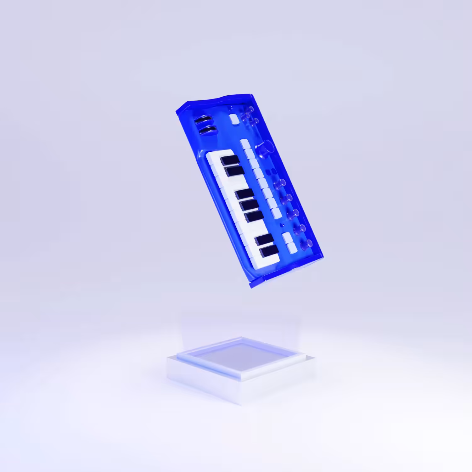 Rainbow Synth - Blue