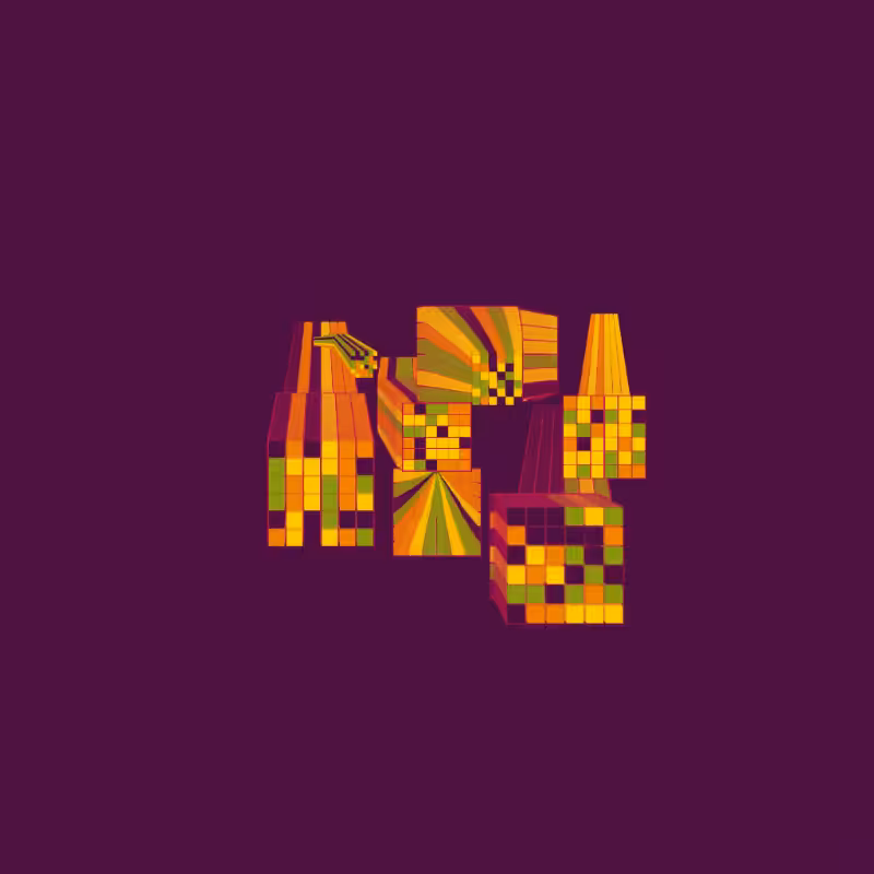 Living Squares Study III #23