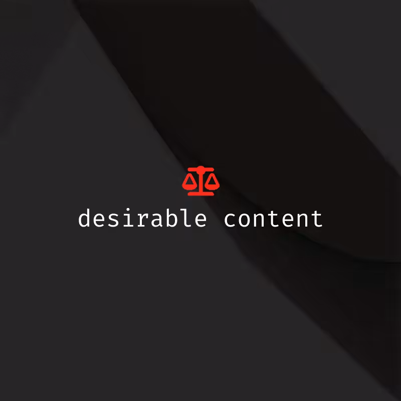 desirable content #24