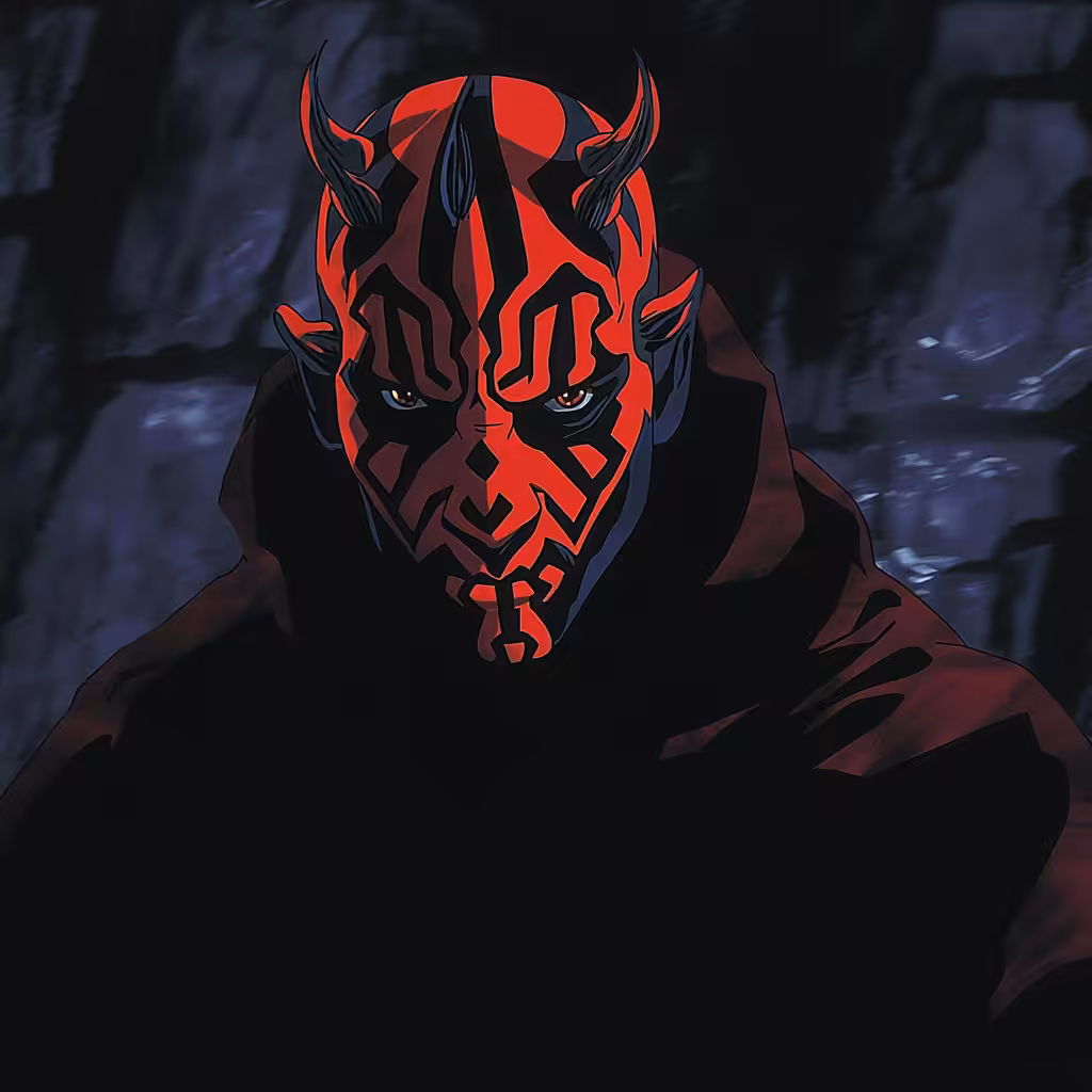 Darth Maul 80s Edition