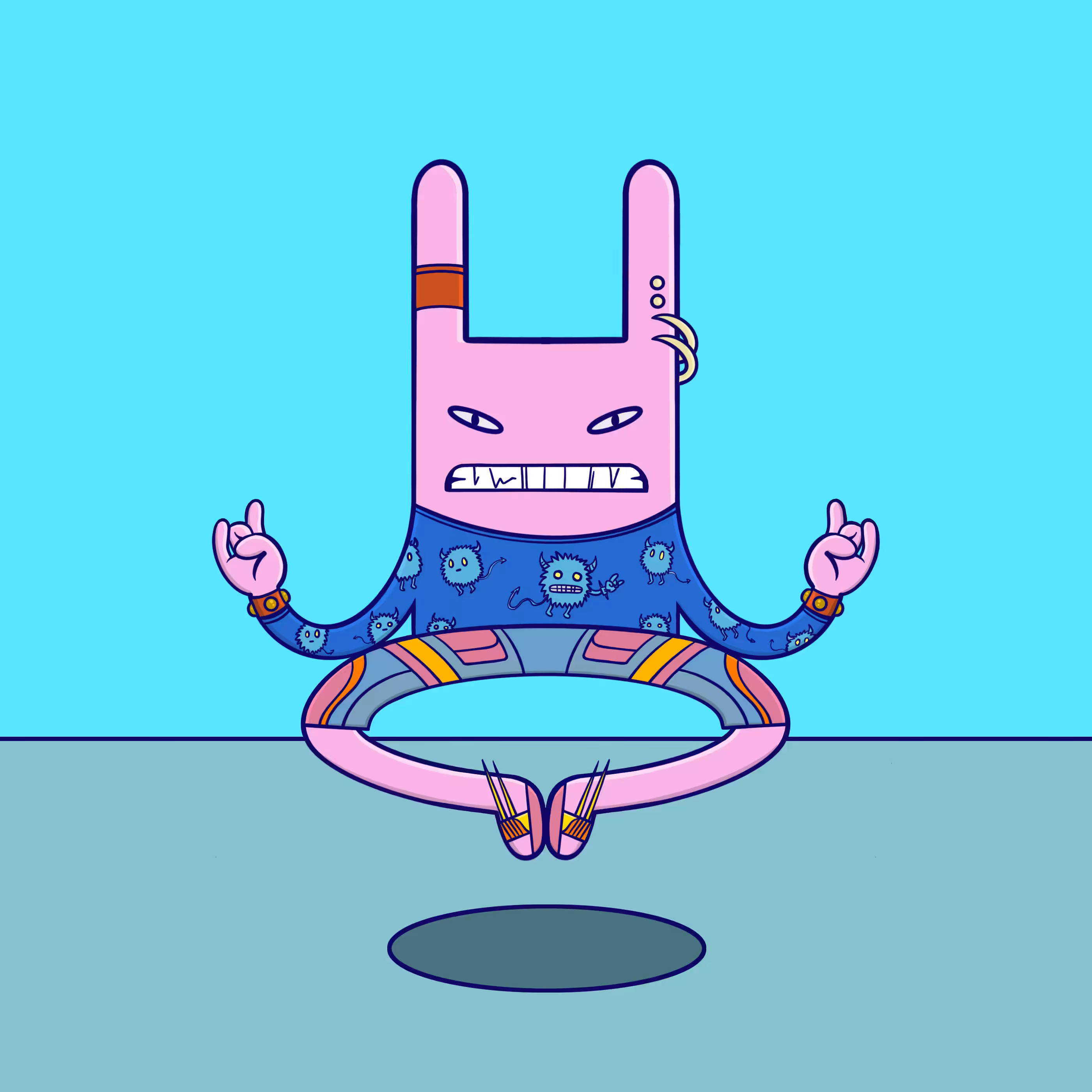 Meditation Rabbit #91