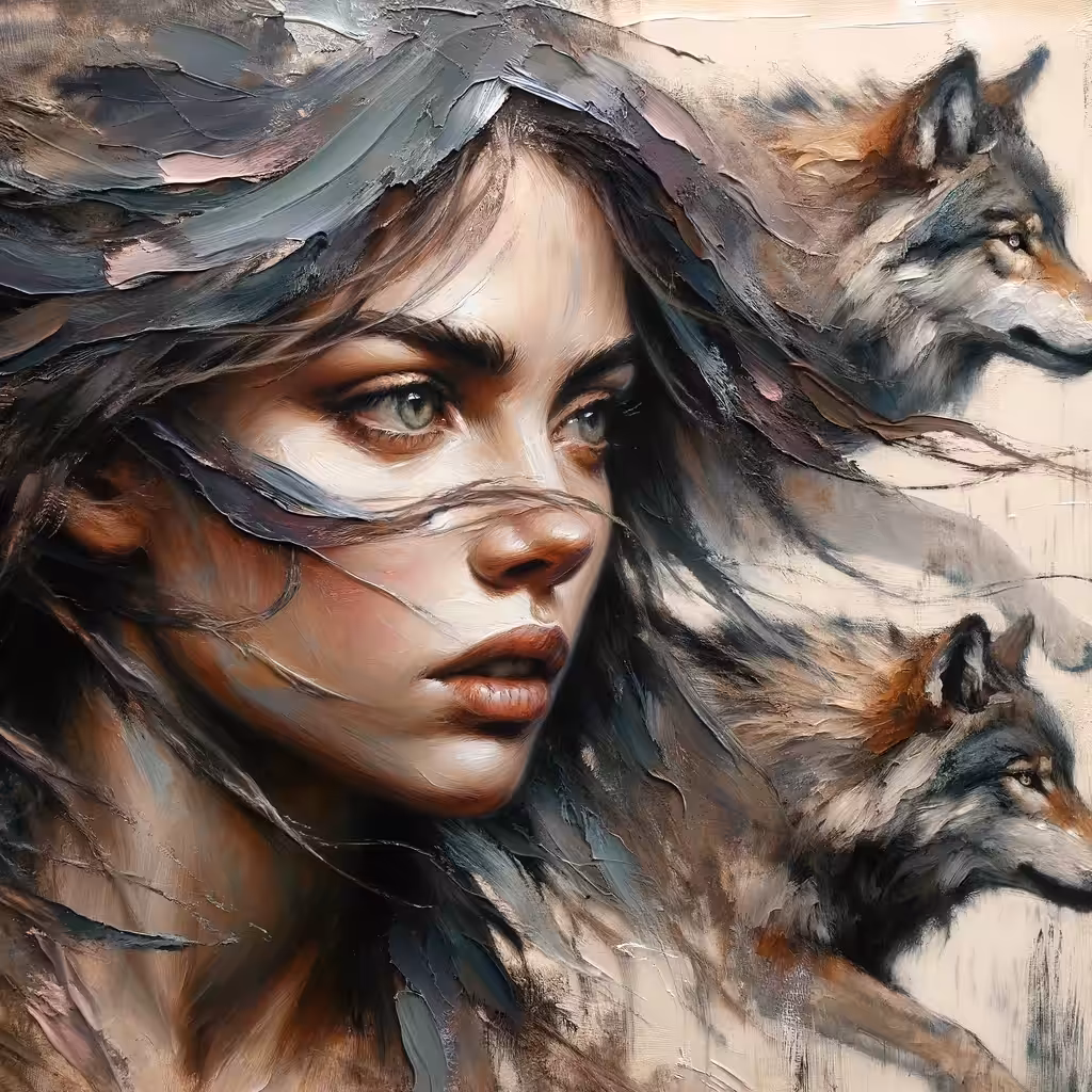 Woman  who runs with wolves - #02