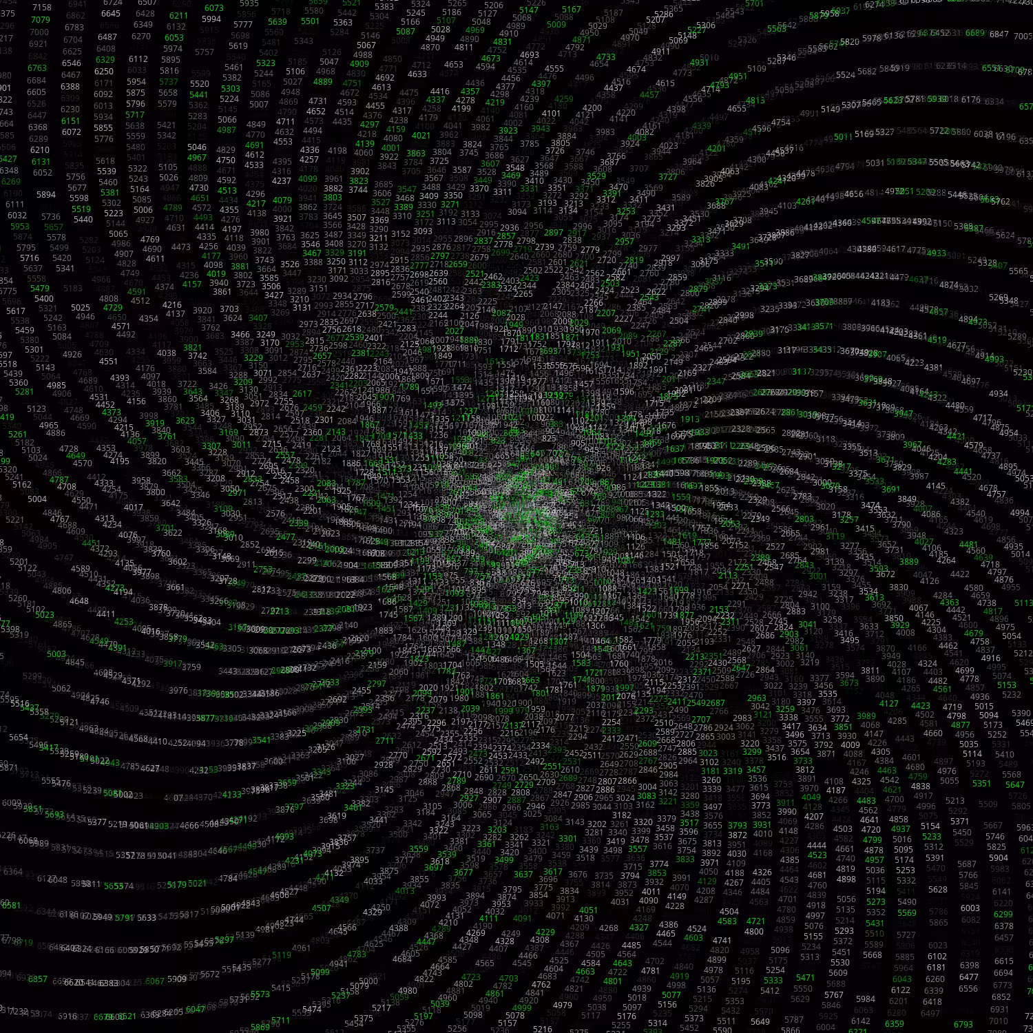 Polar Plot of Numbers #108