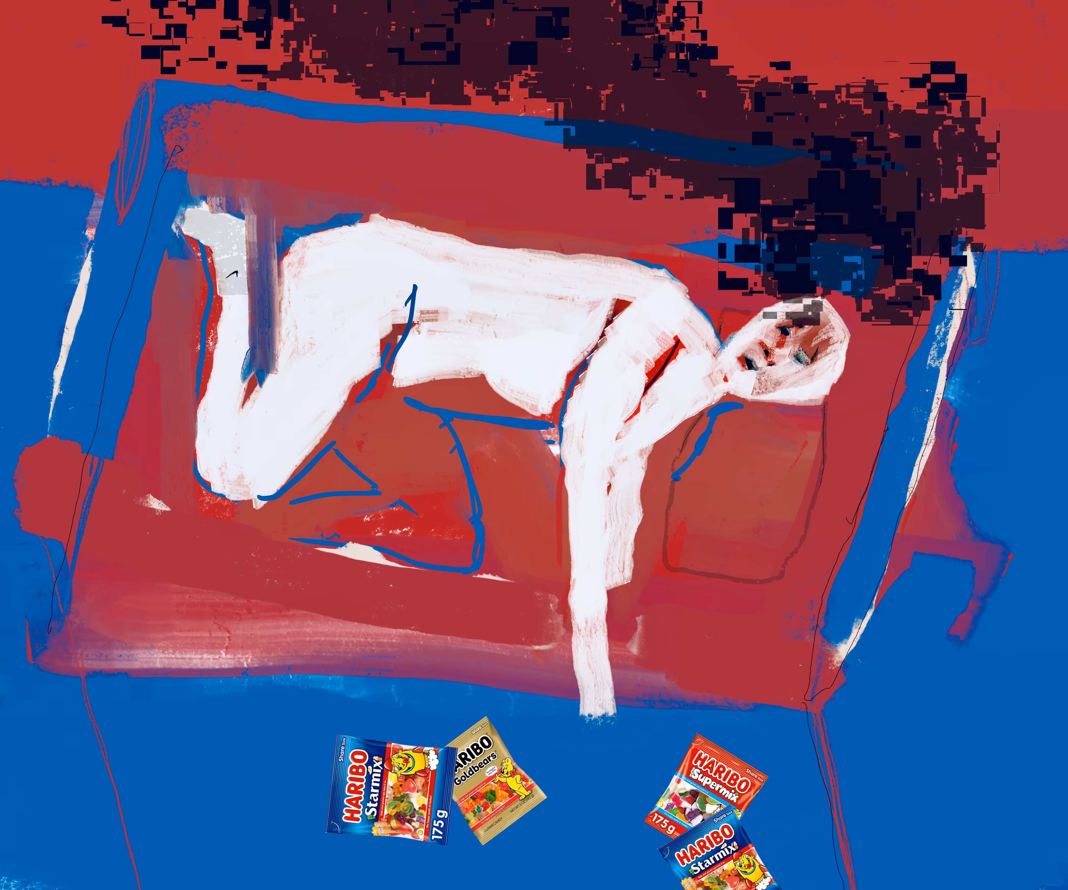 I'm so depressed (again) I've taken to eating Haribos in bed with my socks on 