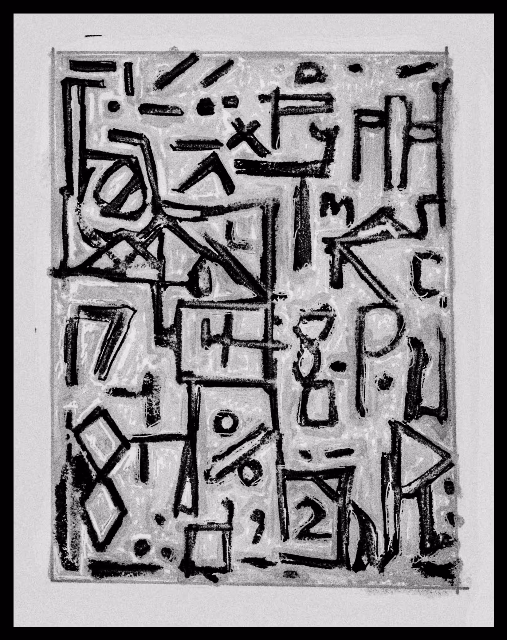 Grey Glyphs gg24h