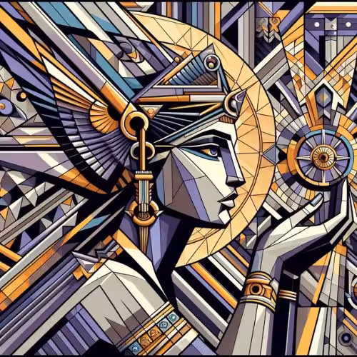 Geometric Divinity: Isis #4