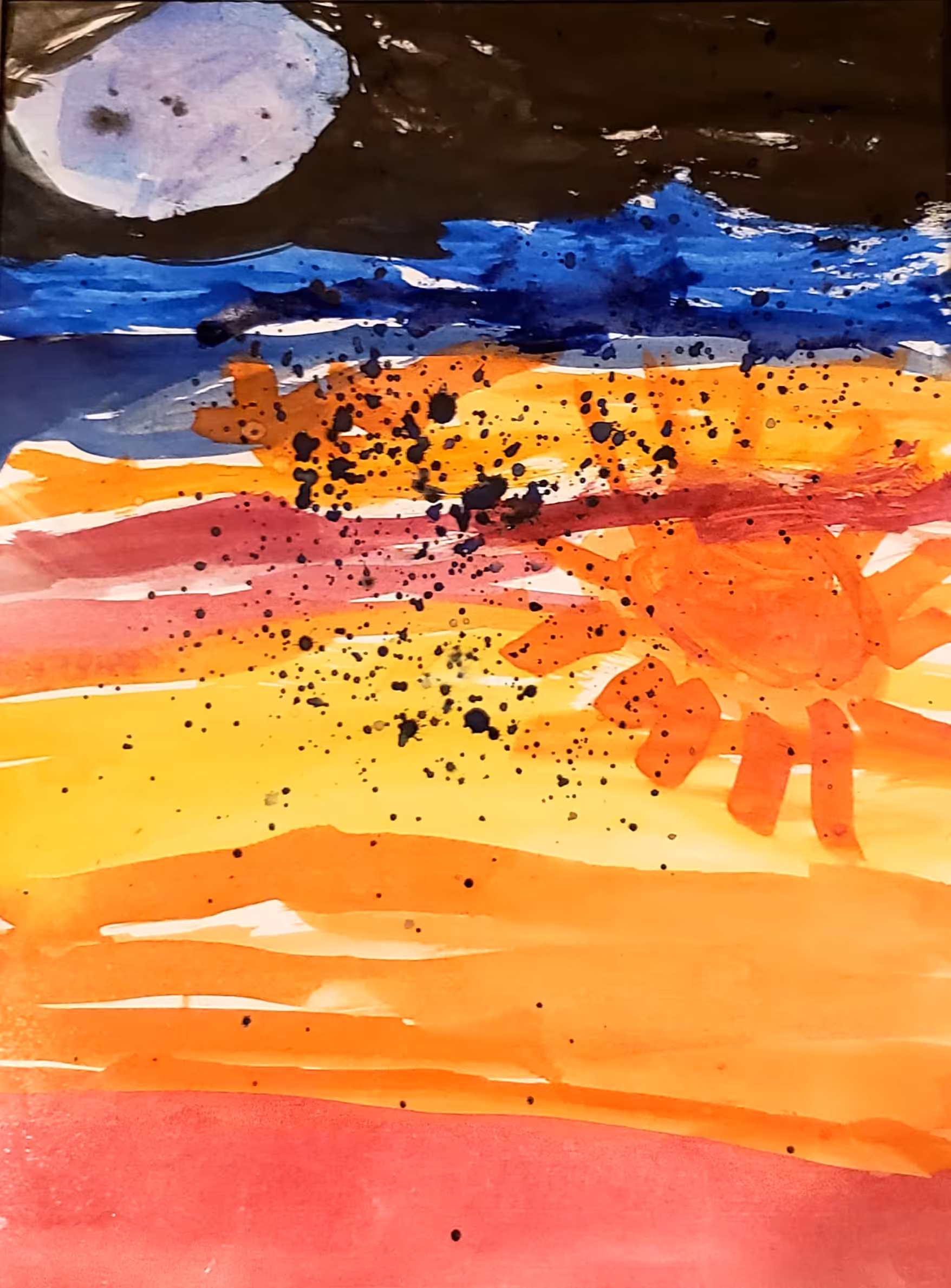 Sunsetting Moon Rise (KAP#22.0)