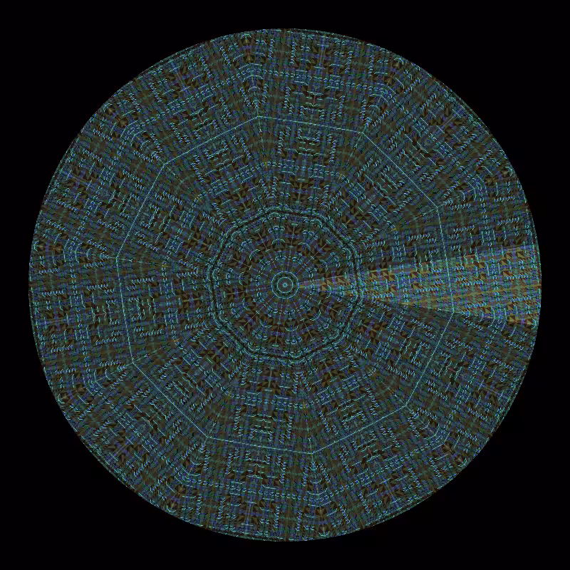 Binary kaleidoscope #165