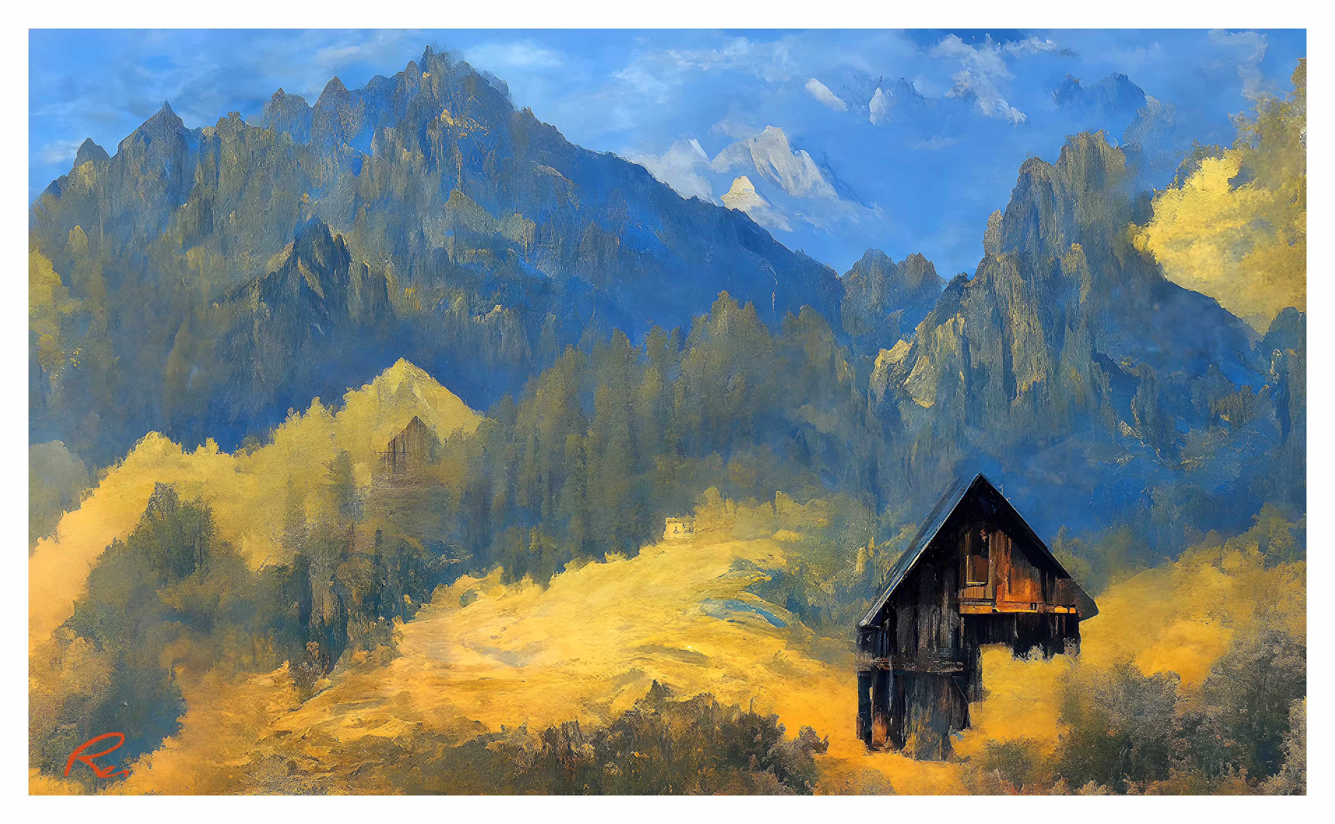 Dolomites at Sunrise