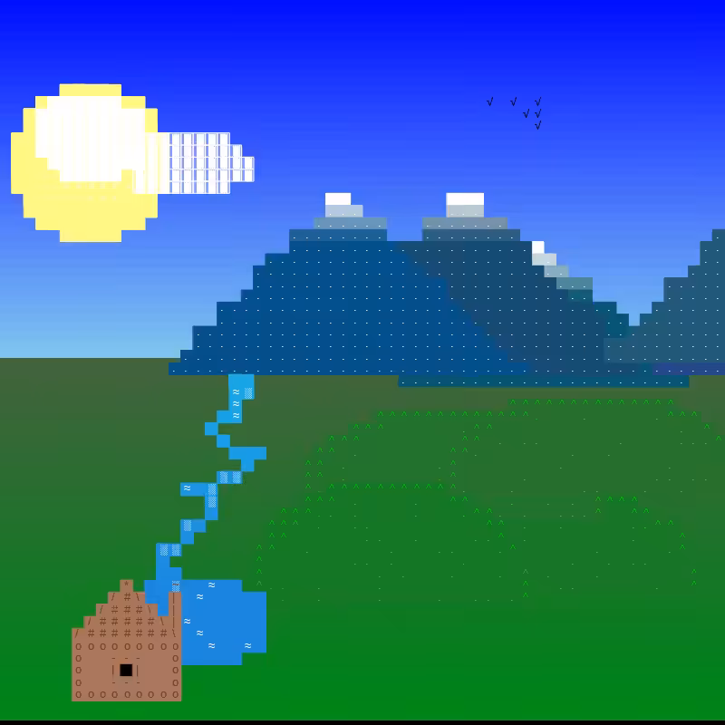 Ascii Timescapes #3