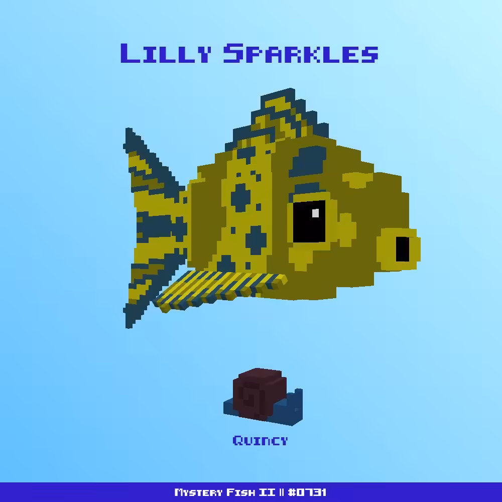 Lilly Sparkles :: Mystery Fish 0731/1000