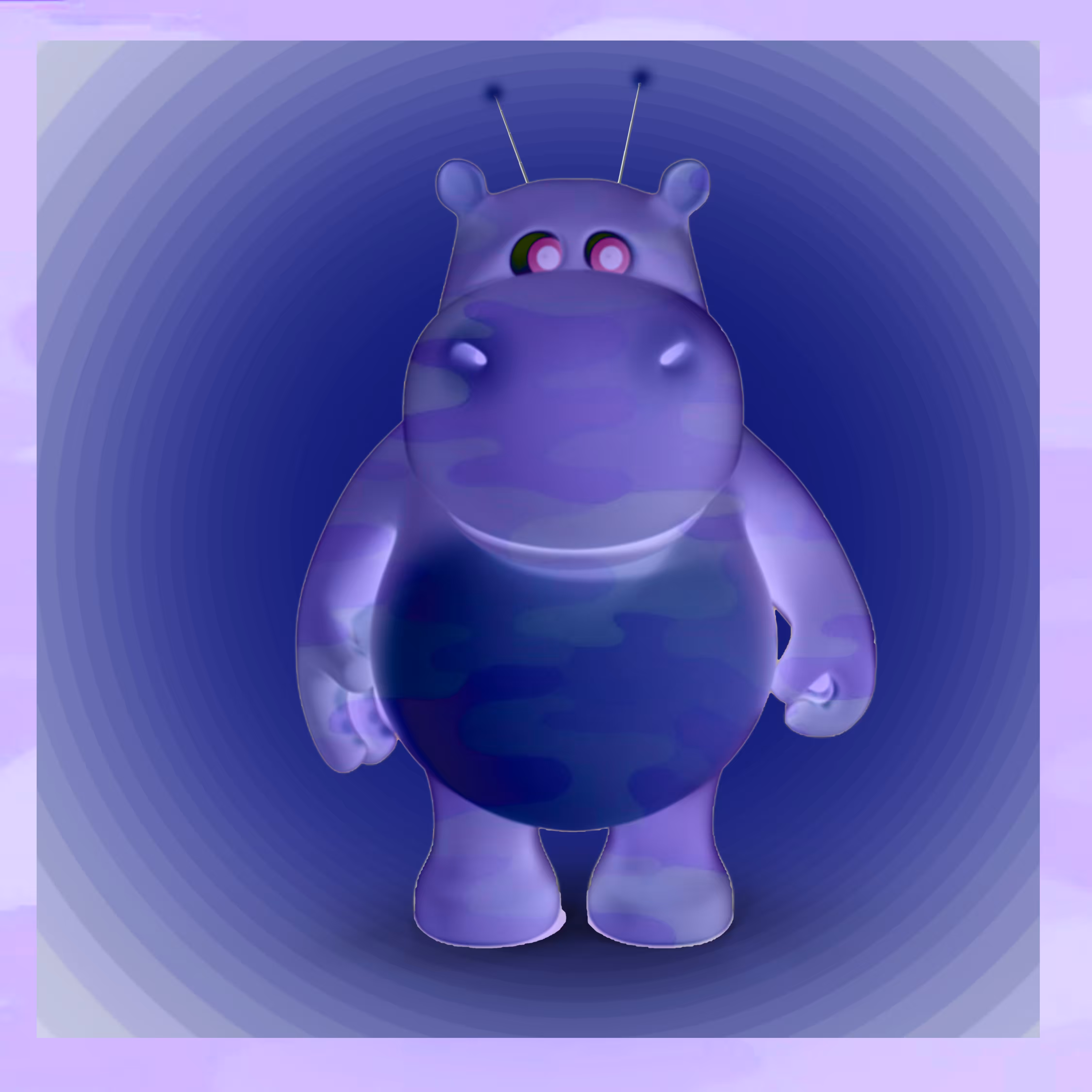 Alien Visitor Hippo 